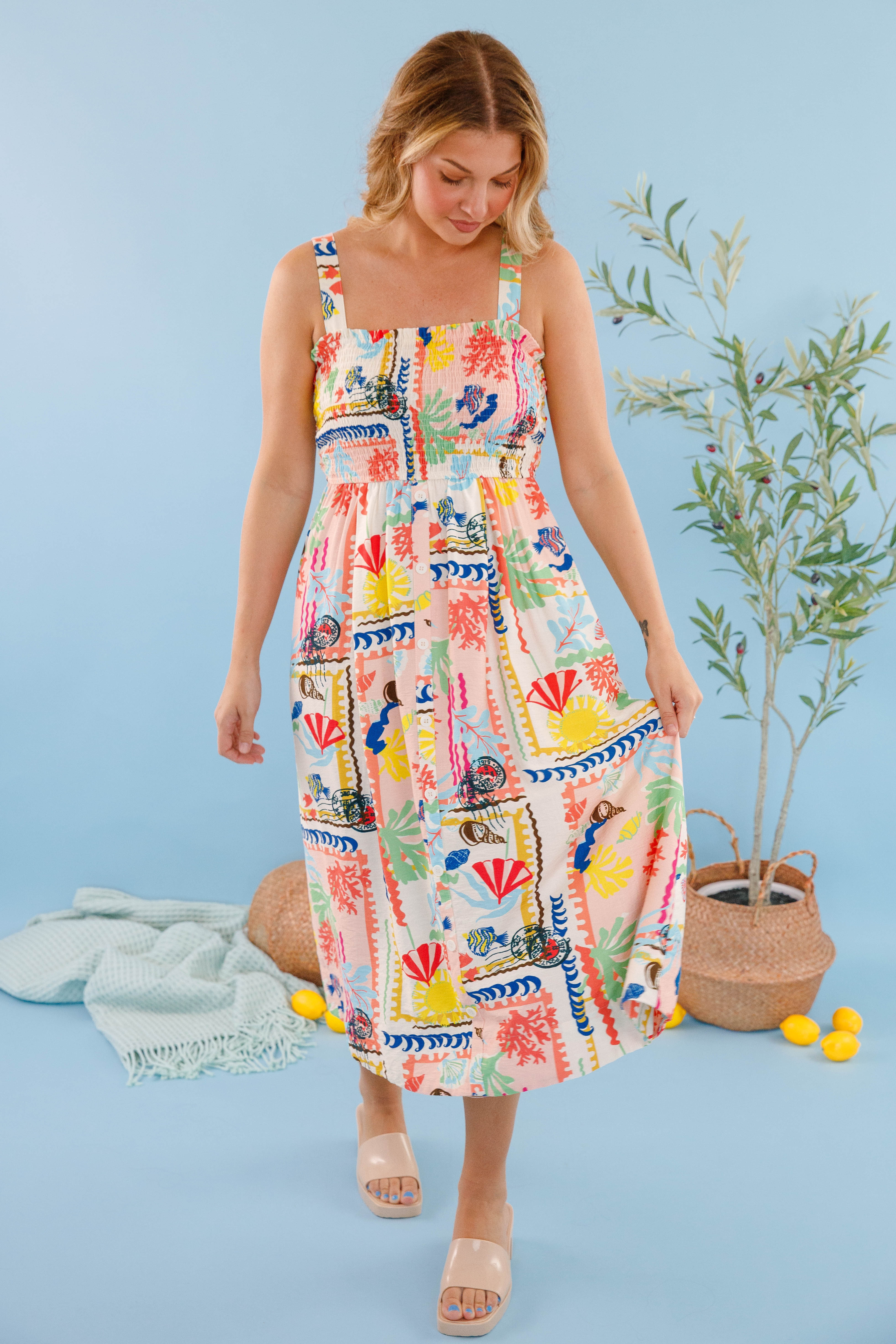 Happiest I've Been Midi Dress