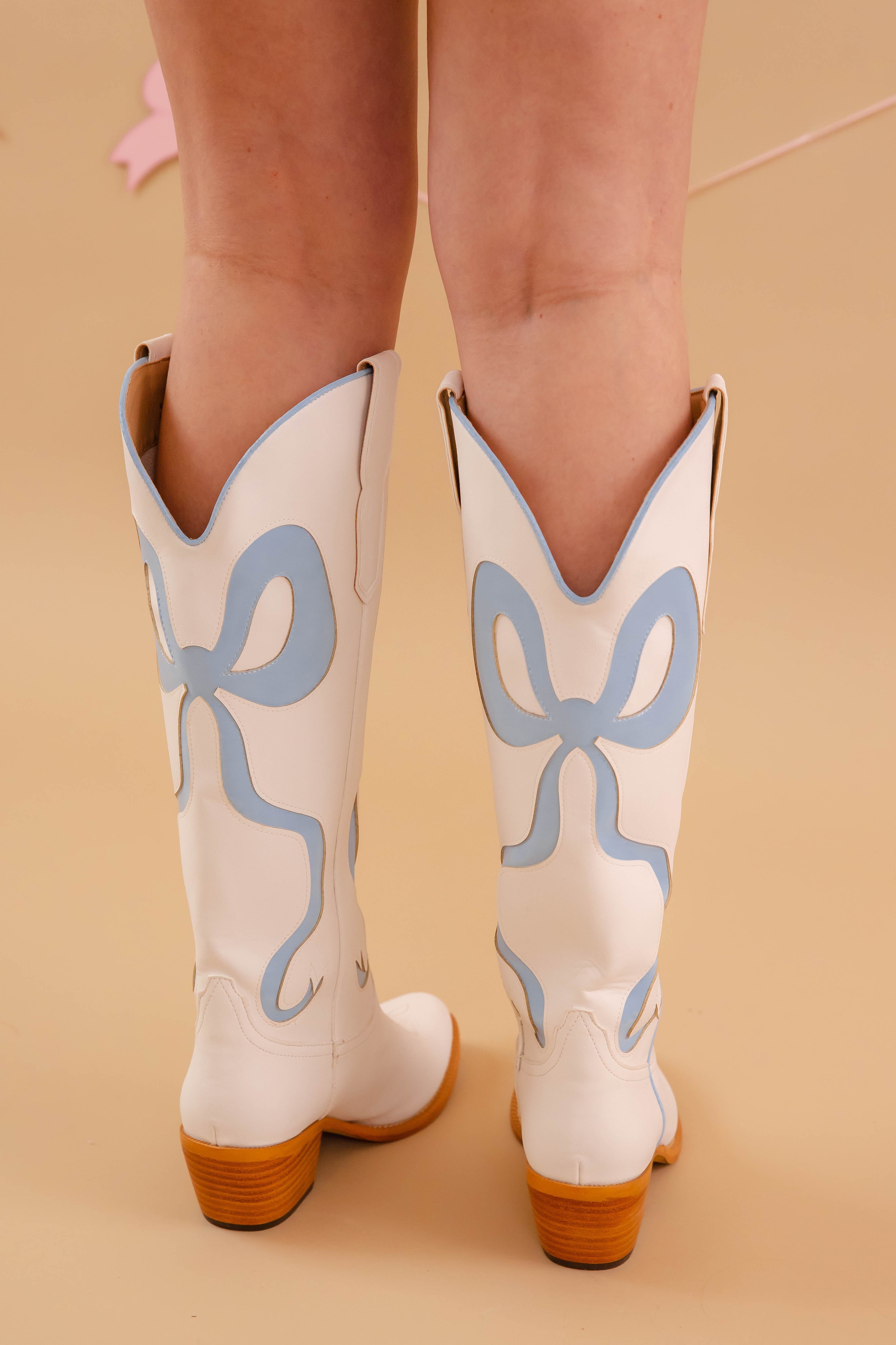 RESTOCK: Ruby Western Boots-Blue