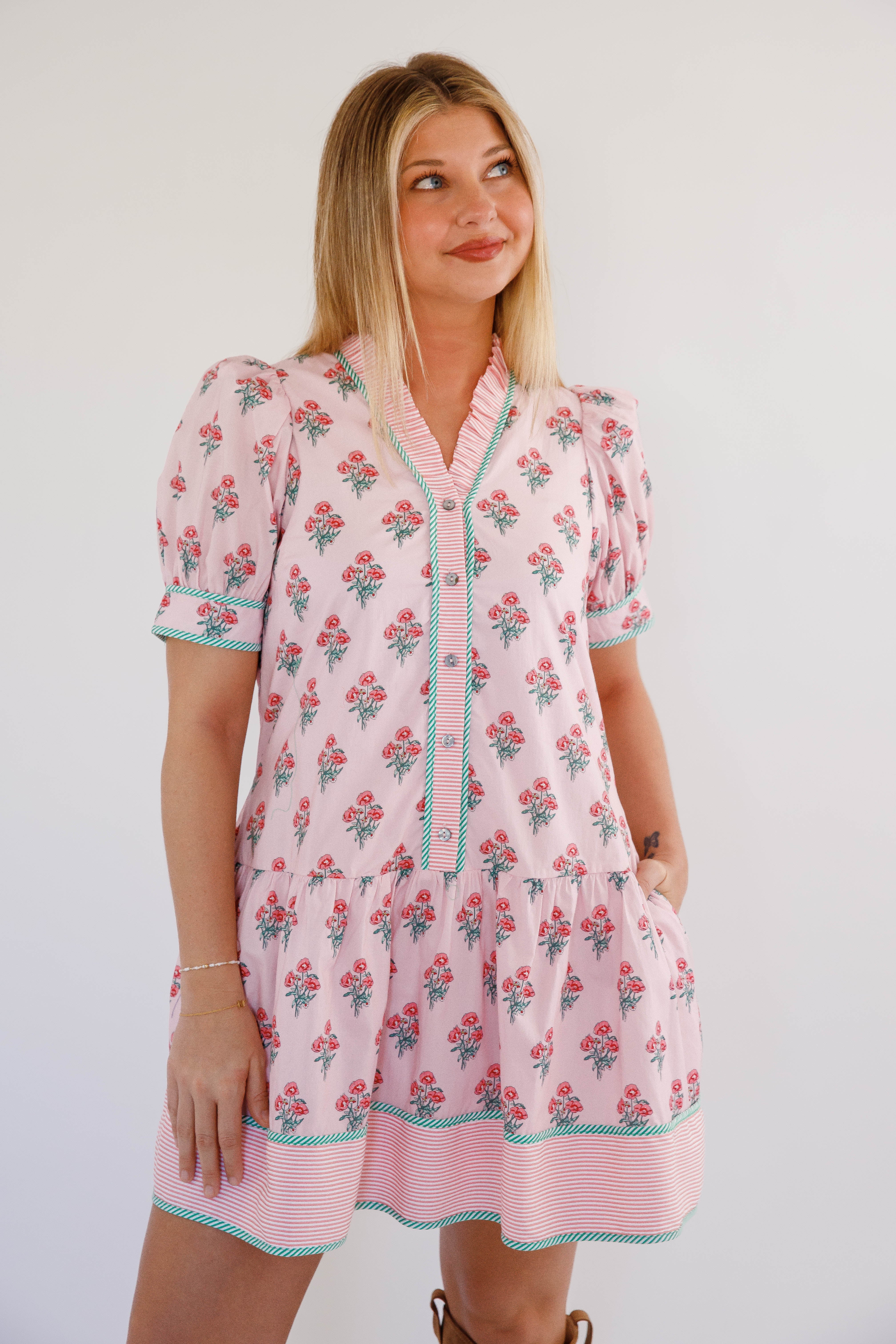 Keeping Quiet Mini Dress