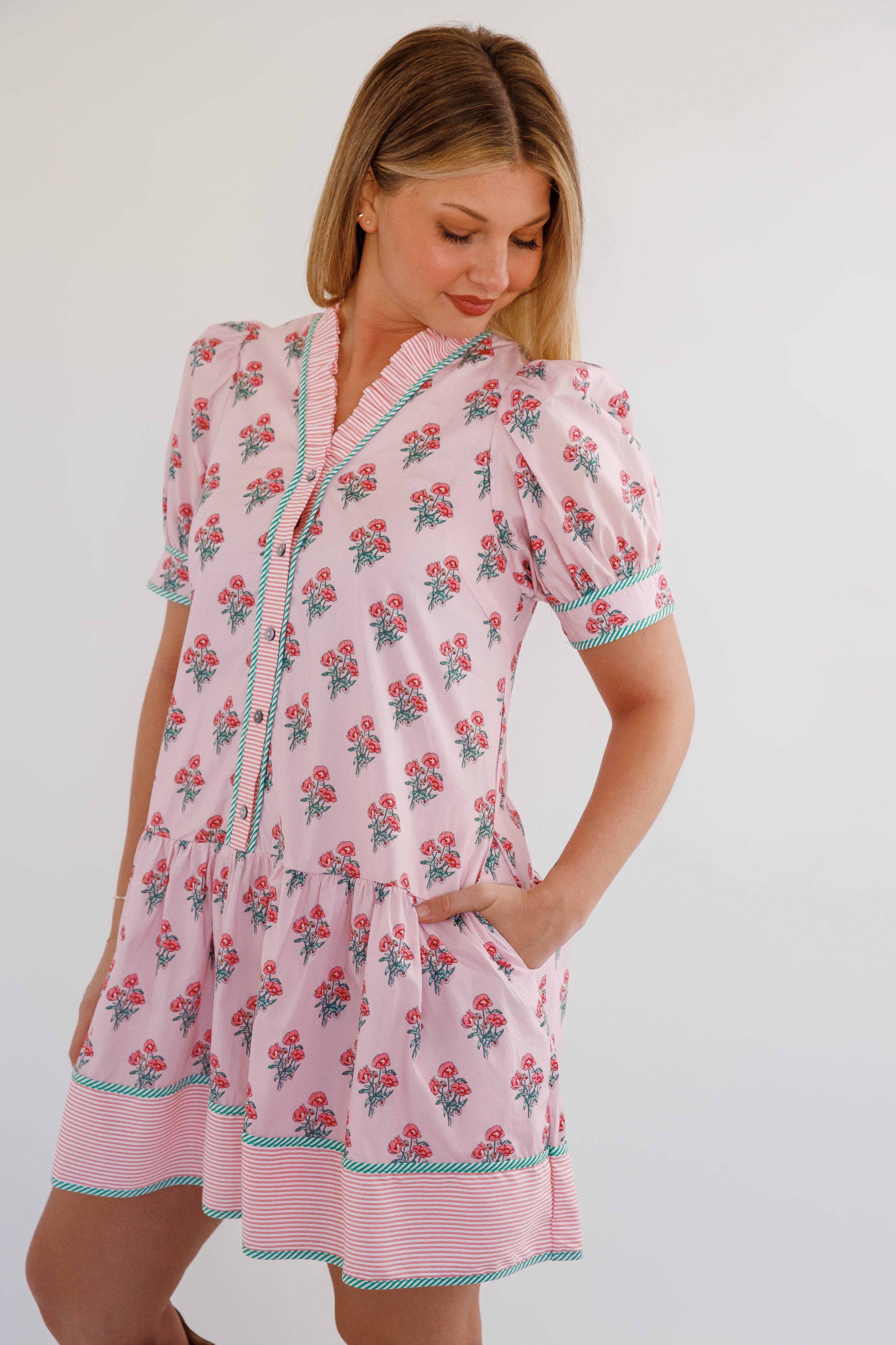 Keeping Quiet Mini Dress