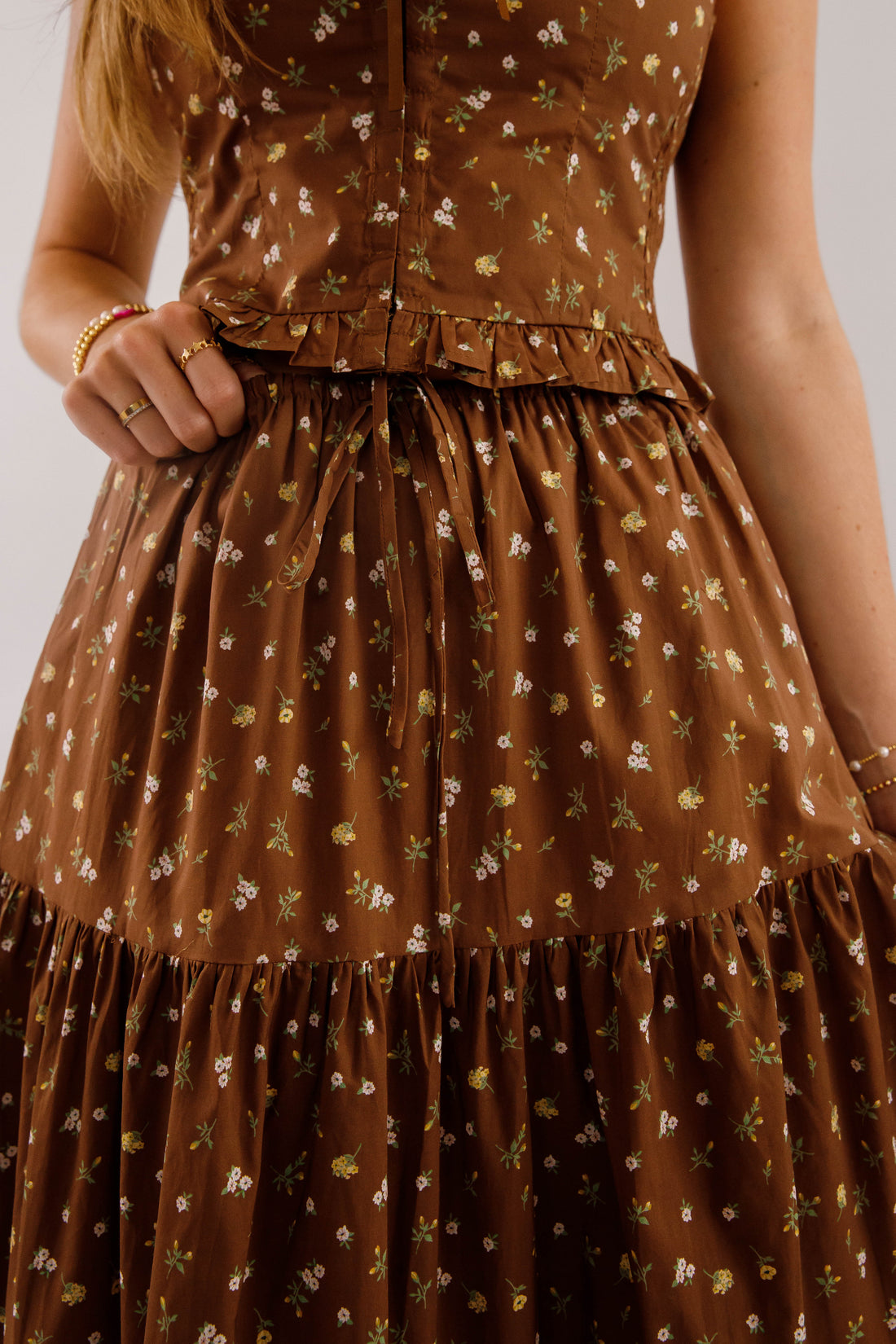 RESTOCK: What It Reminds Me Of Maxi Skirt-Brown