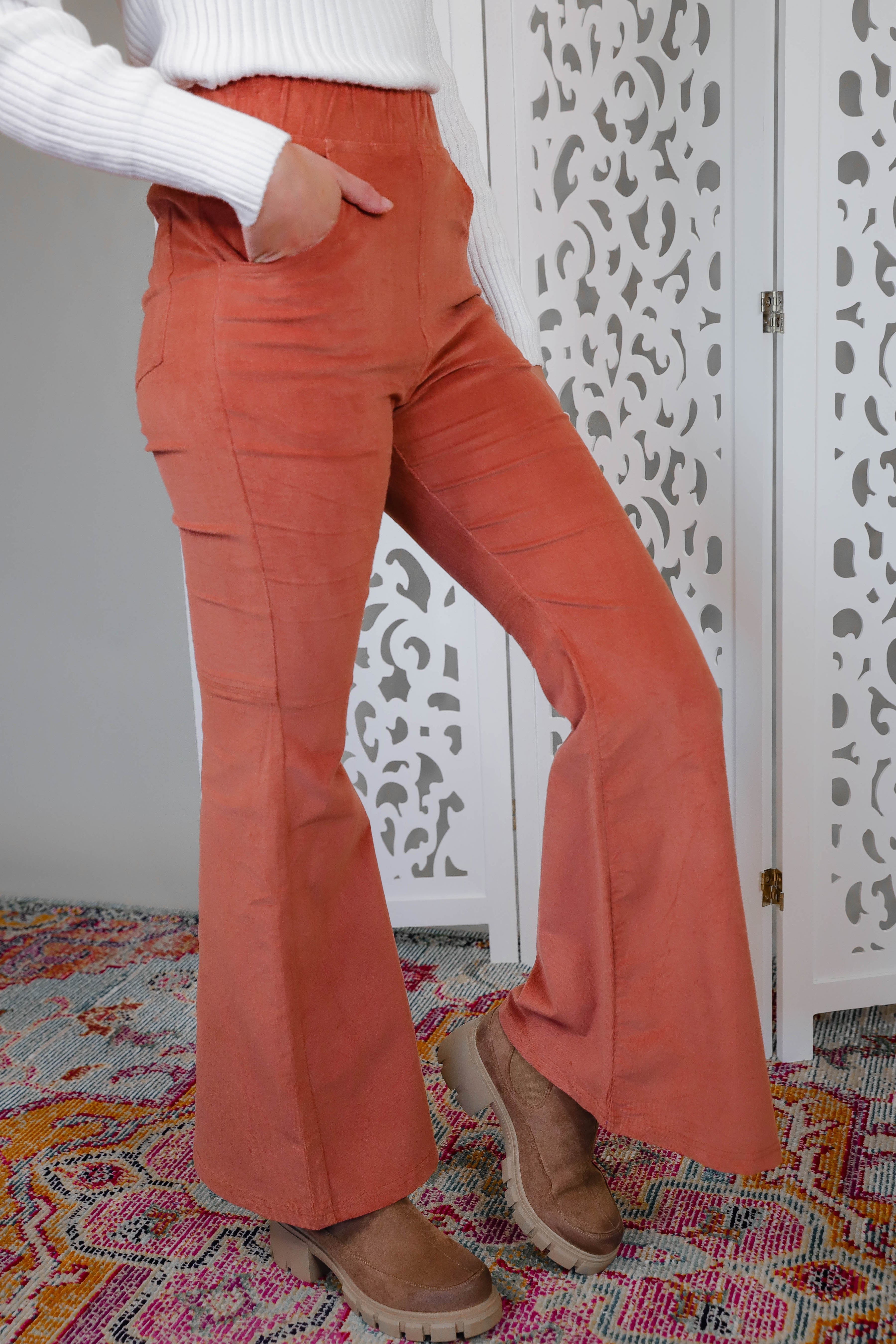 FINAL SALE: My Only Desire Flares-Copper