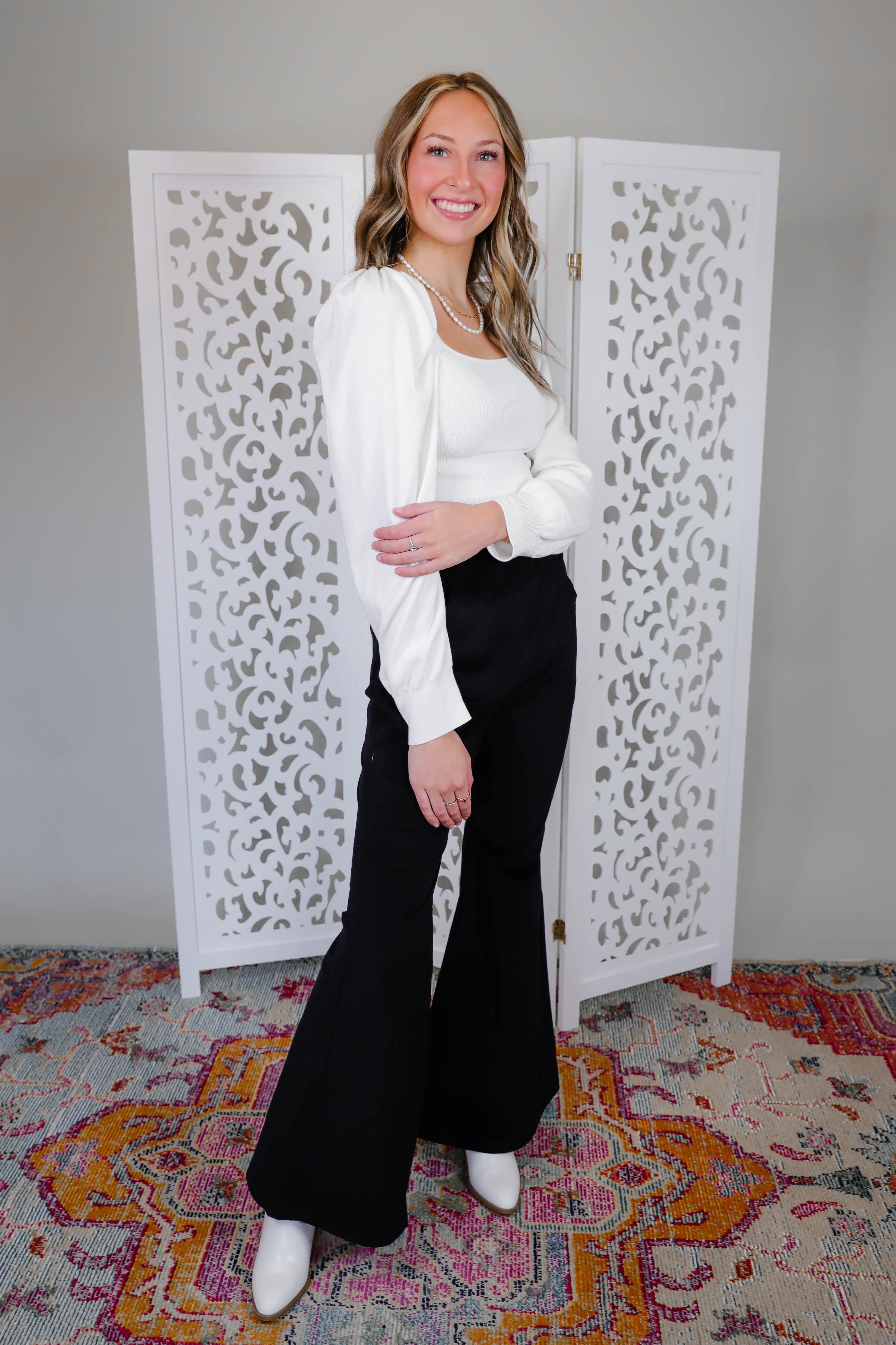 FINAL SALE: My Only Desire Flares-Black
