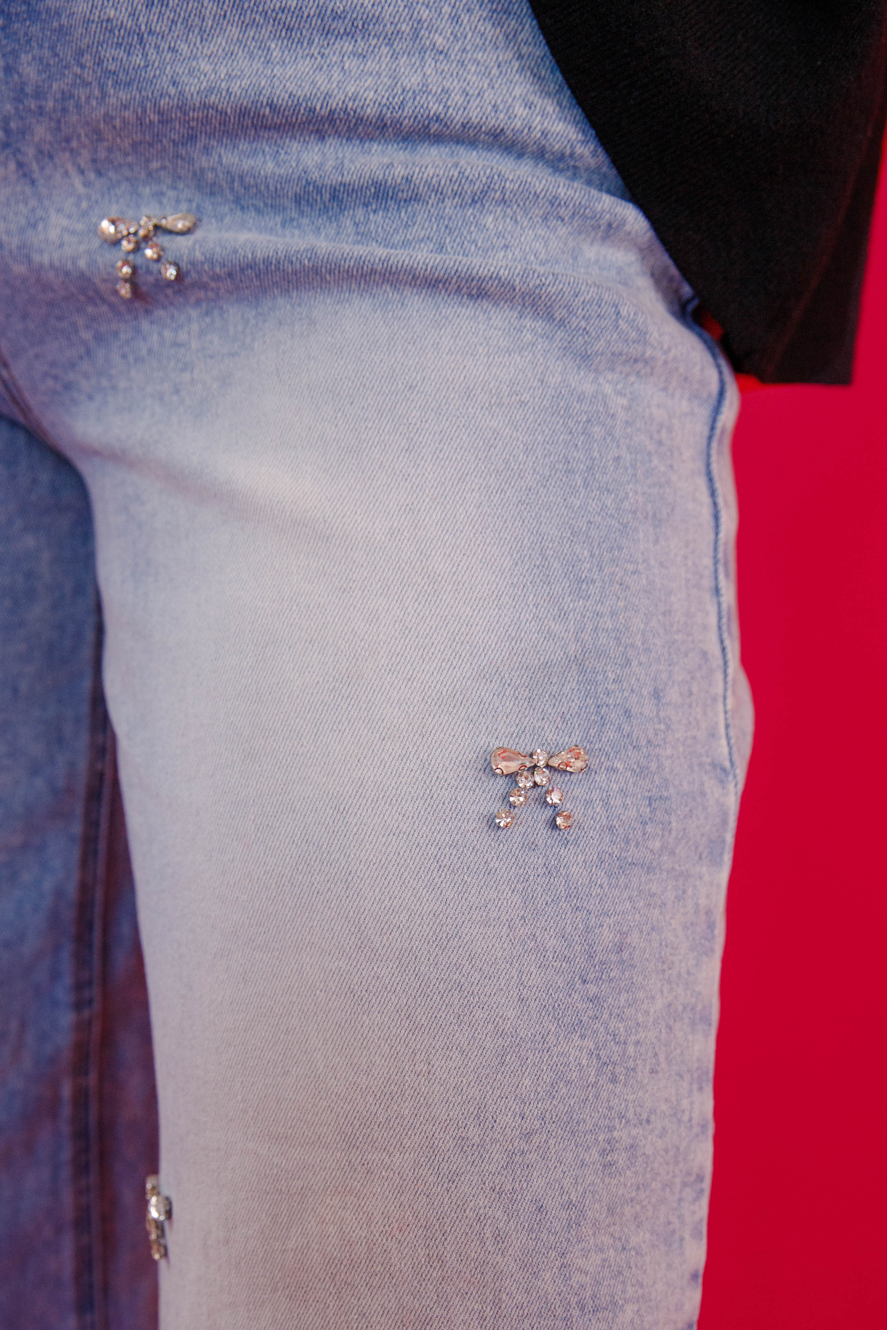 I'm That Girl Rhinestone Denim