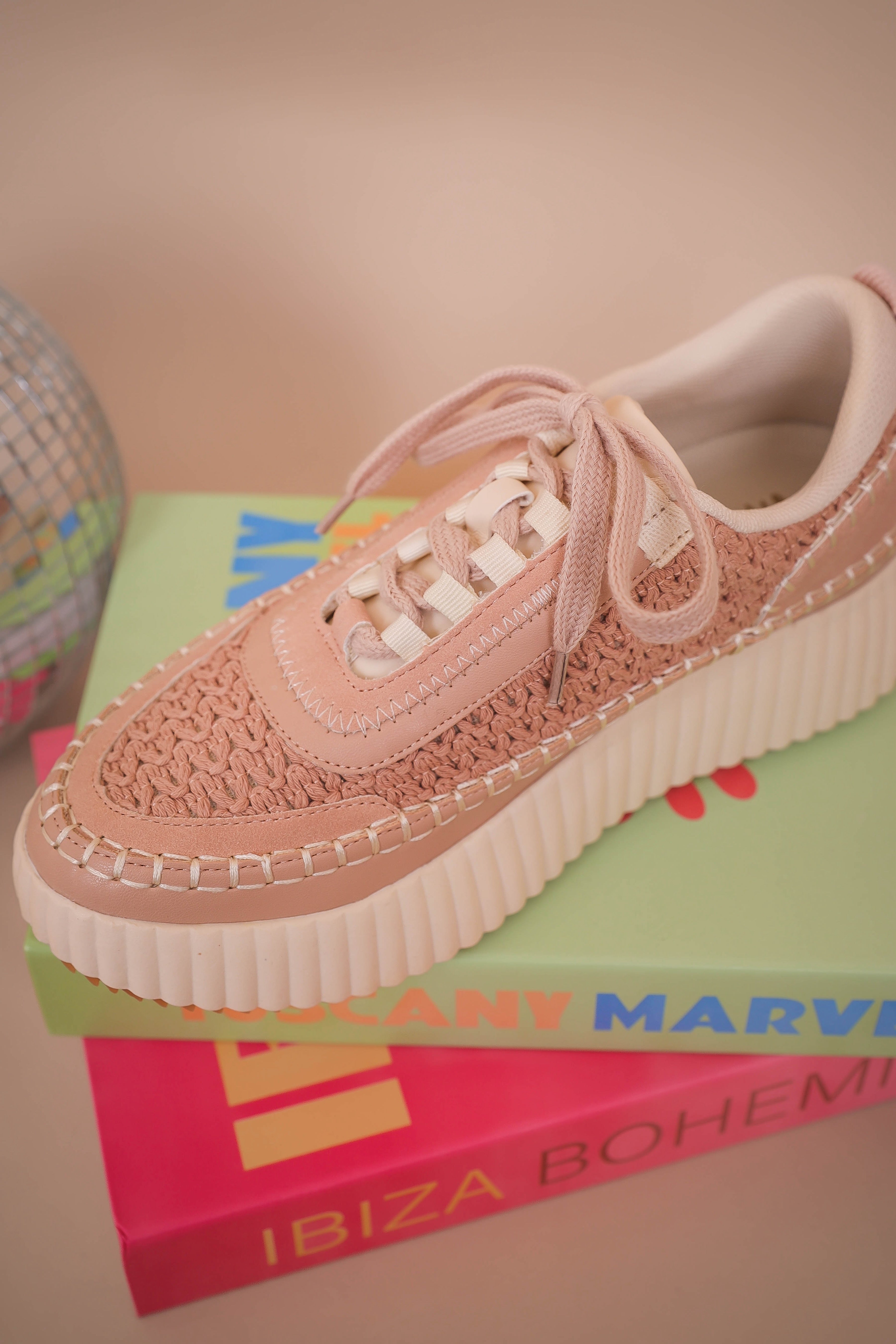 Darla Sneakers-Nude
