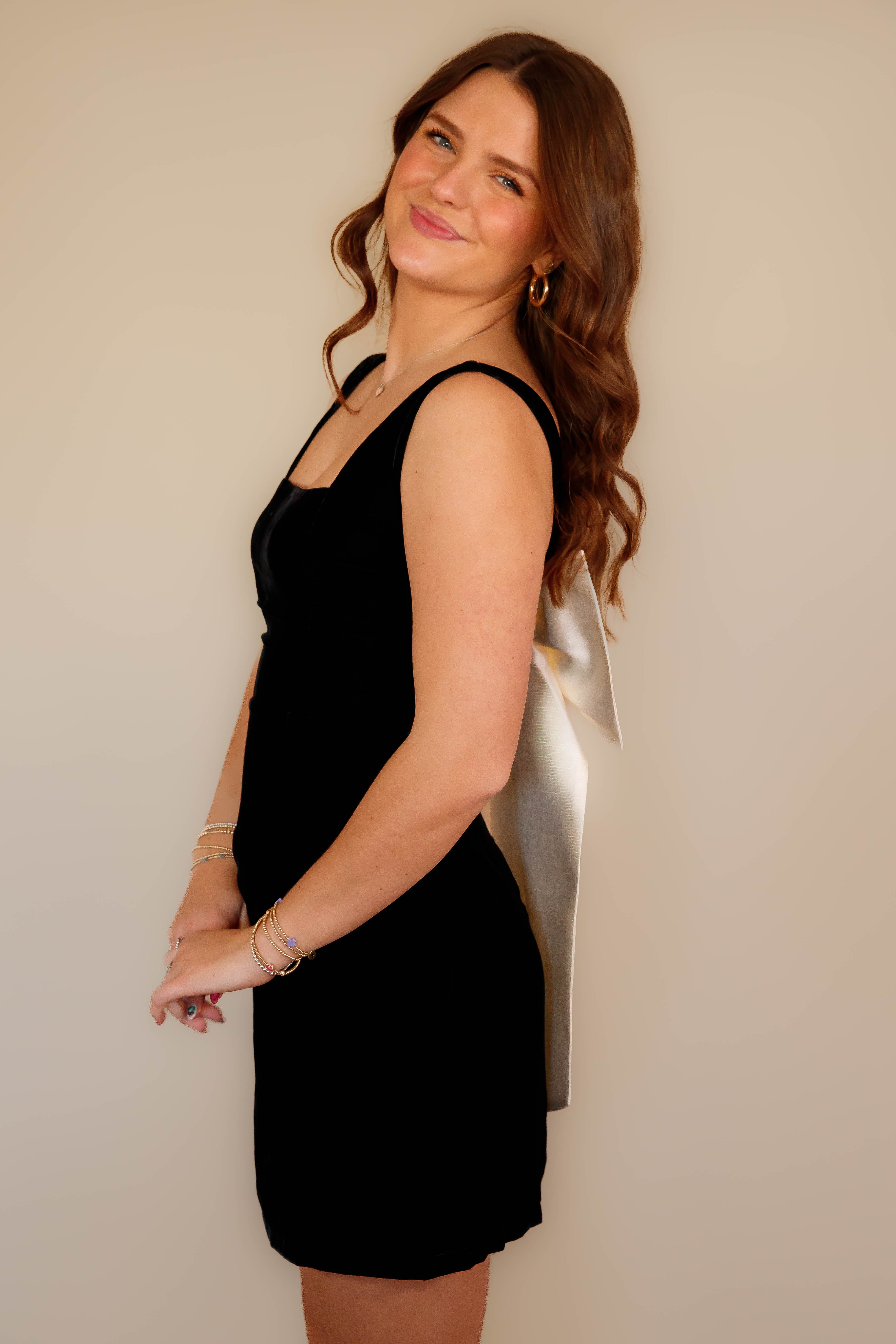 It's My Time Mini Dress-Black