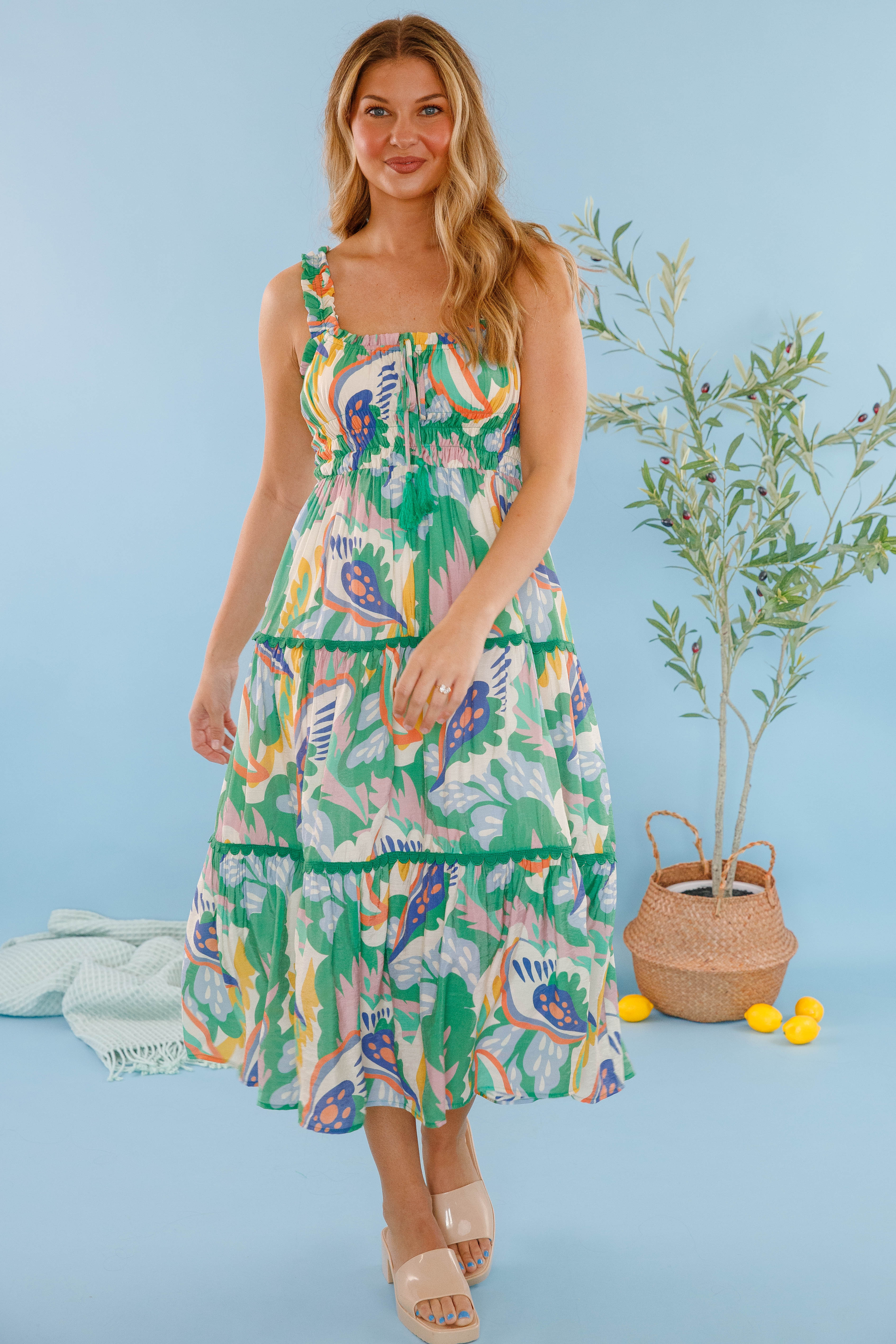 It's Been A Journey Midi Dress