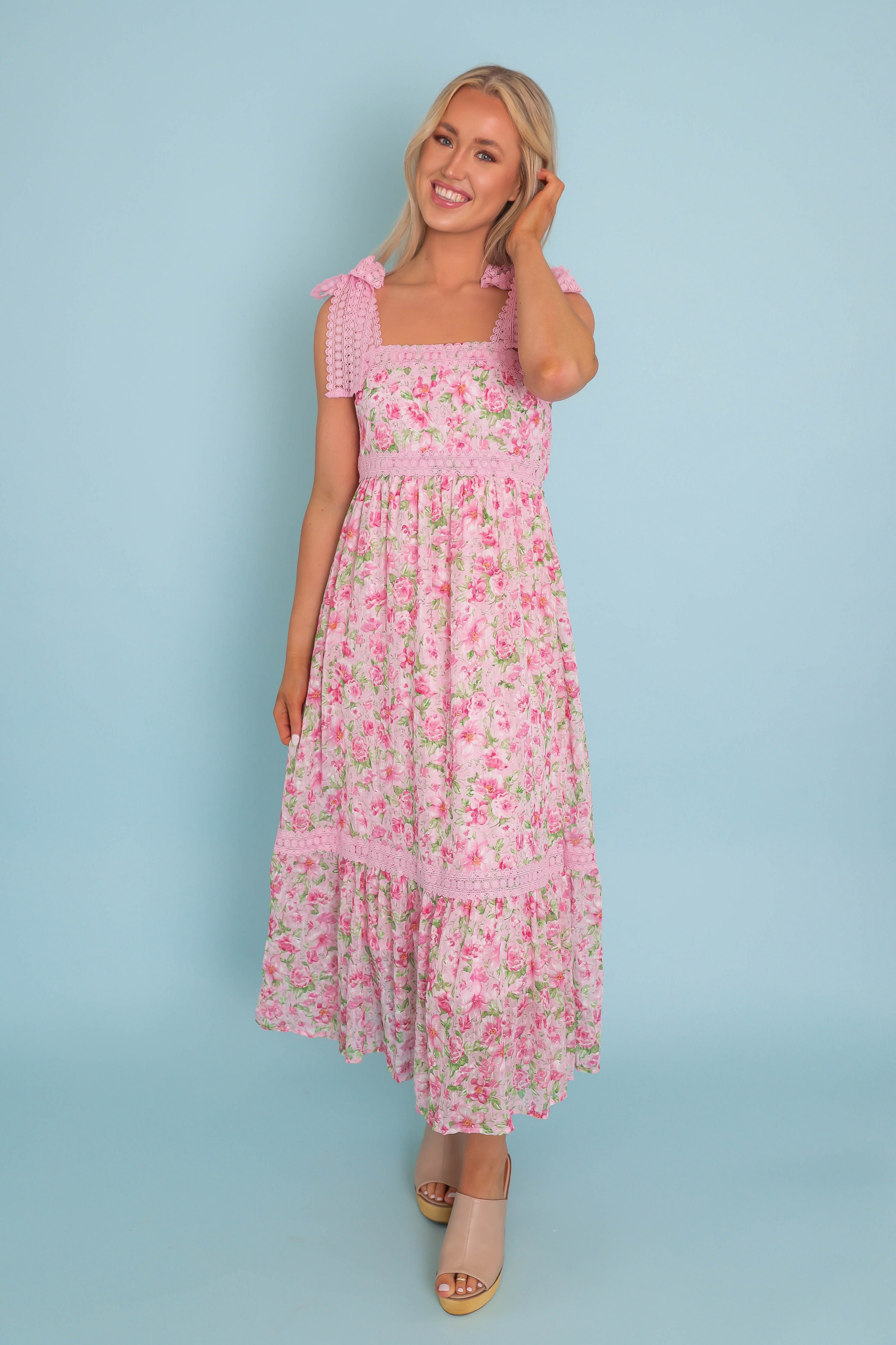 RESTOCK: Countryside of France Maxi Dress