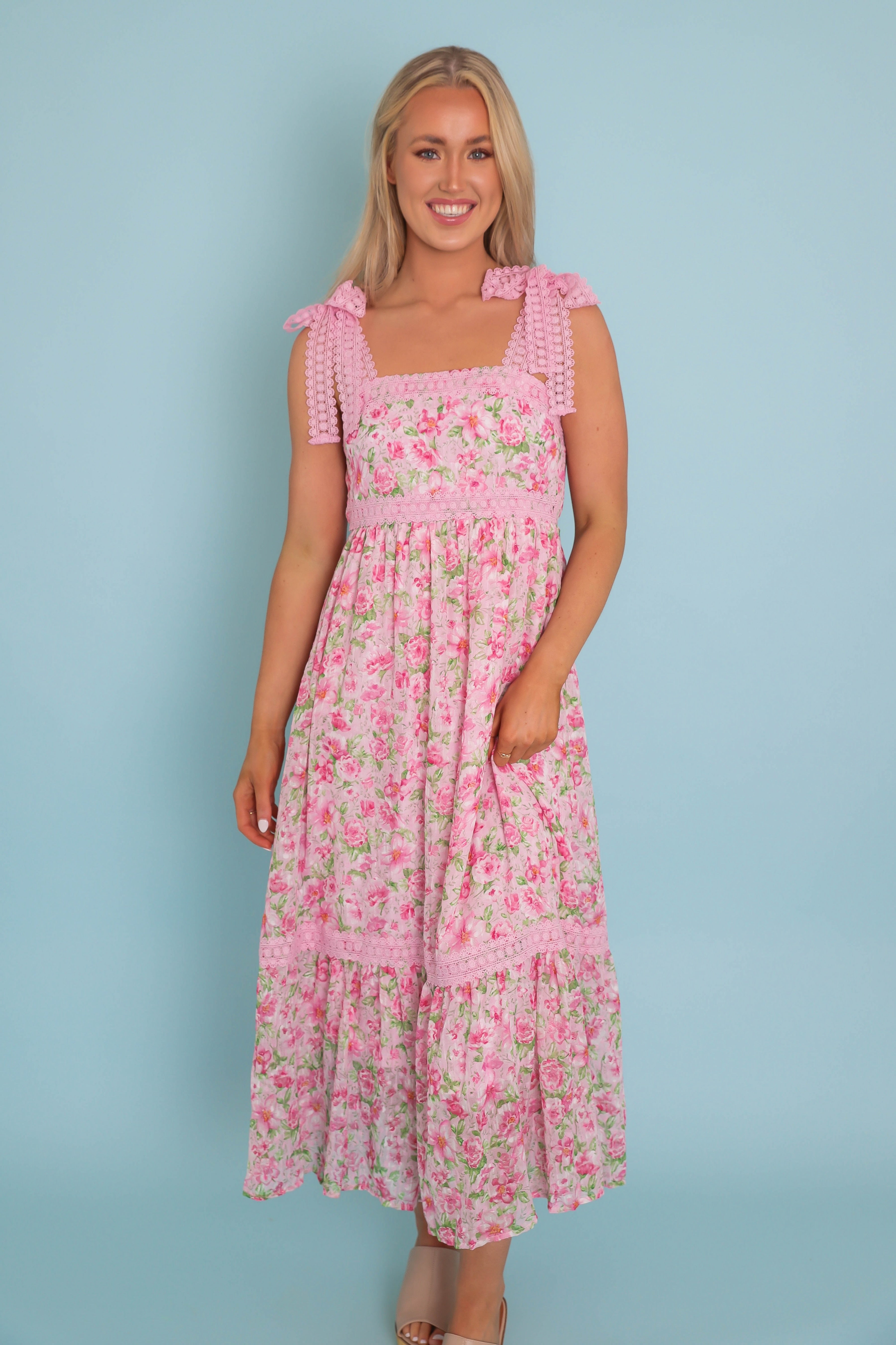RESTOCK: Countryside of France Maxi Dress