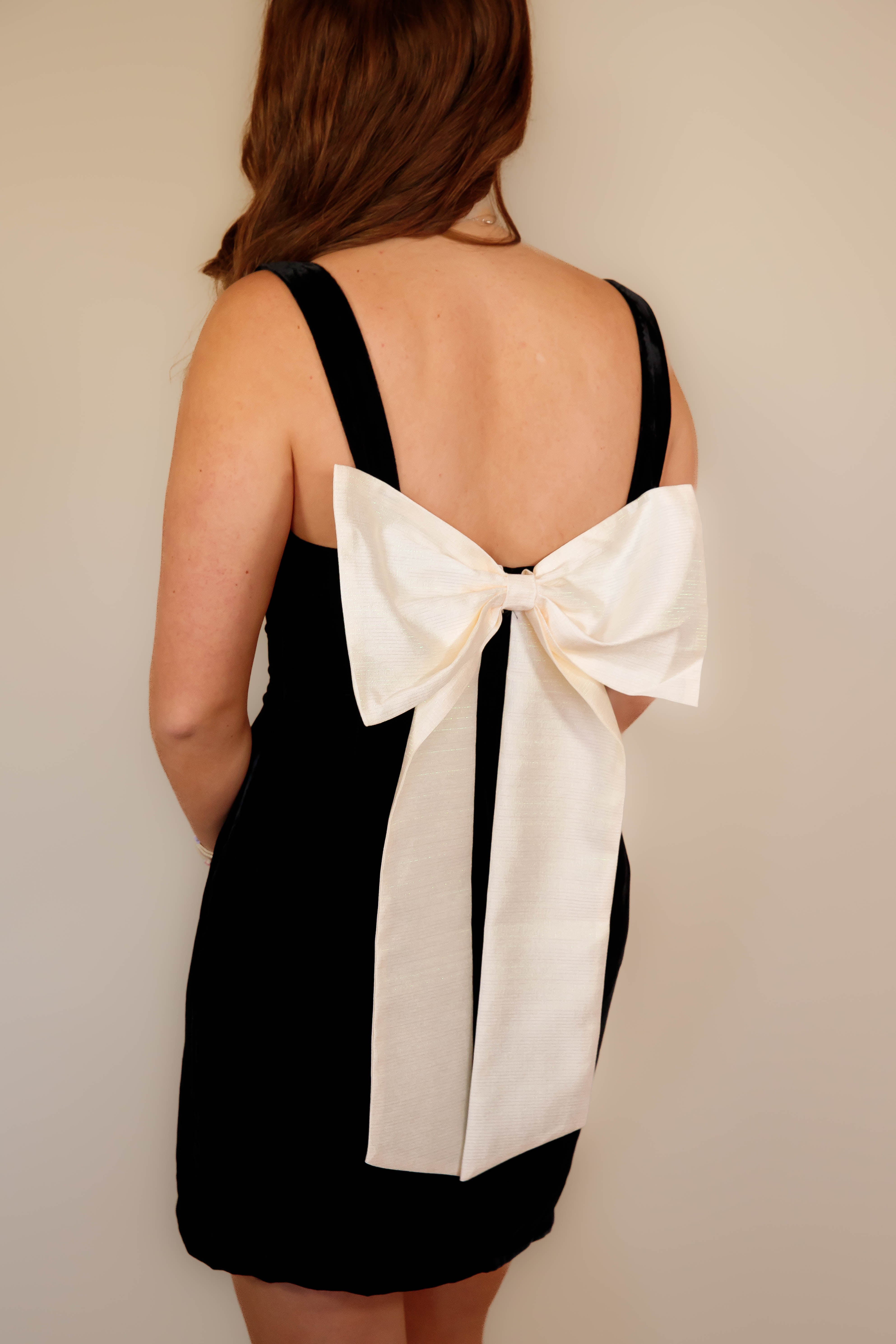 It's My Time Mini Dress-Black