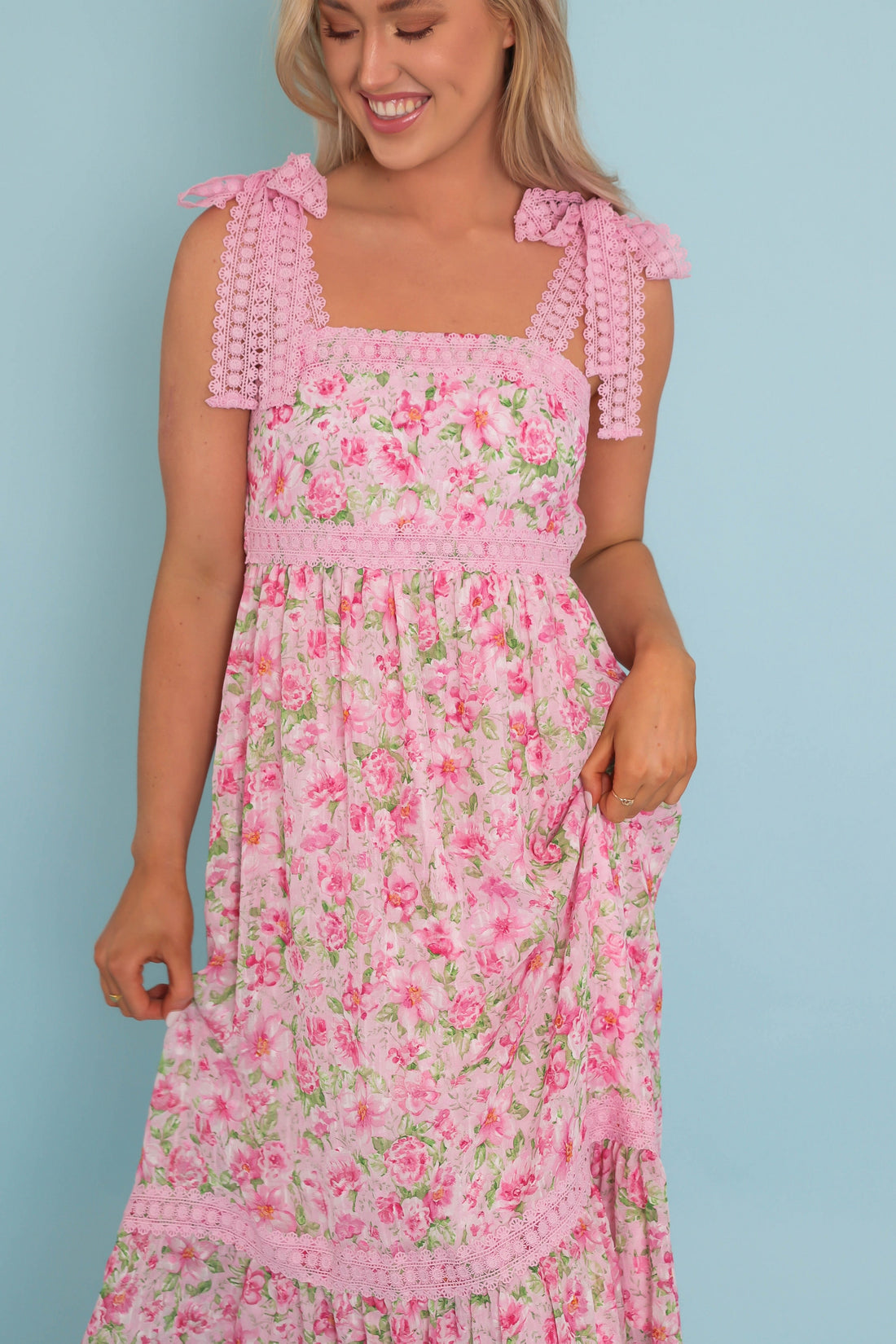 RESTOCK: Countryside of France Maxi Dress