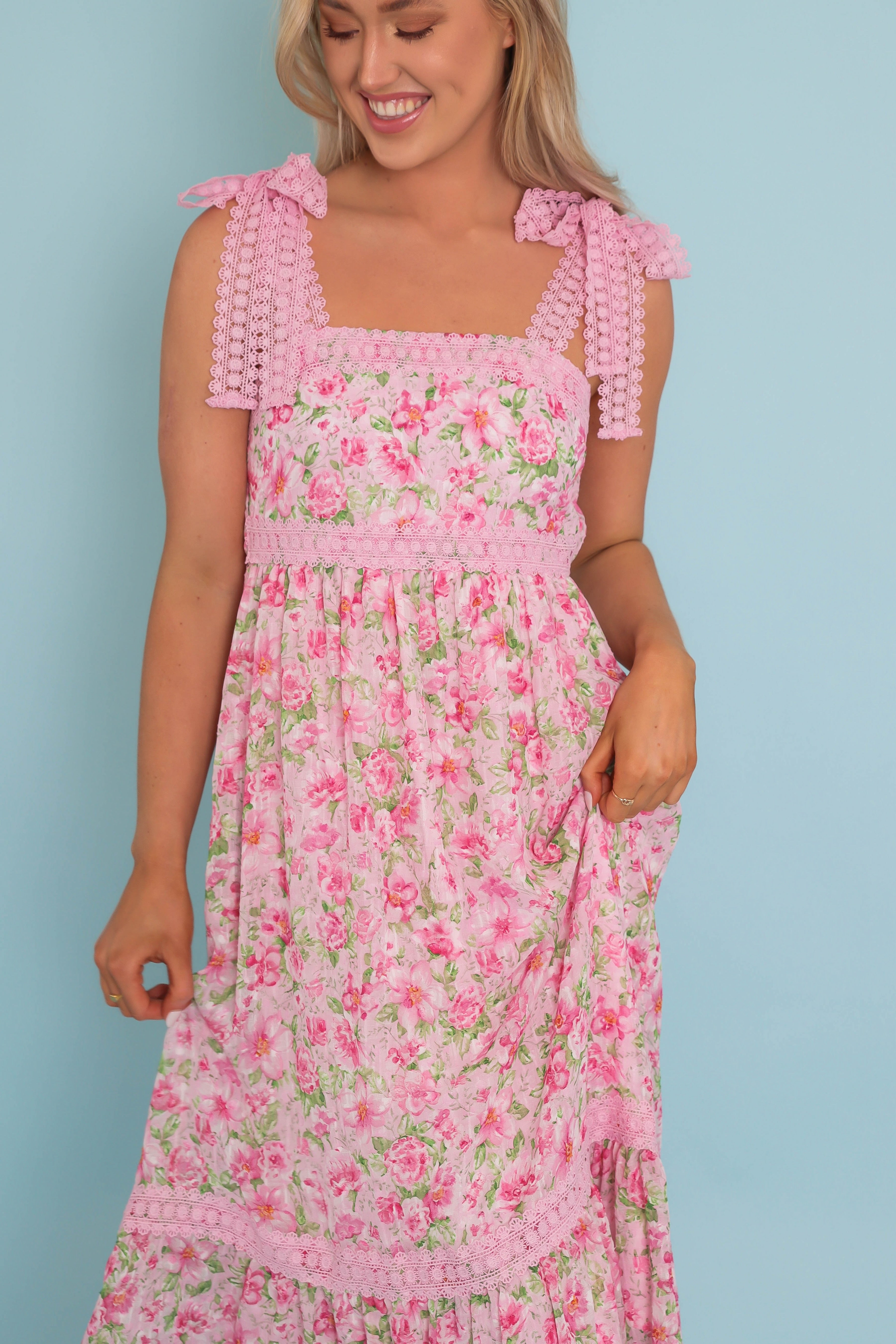 RESTOCK: Countryside of France Maxi Dress