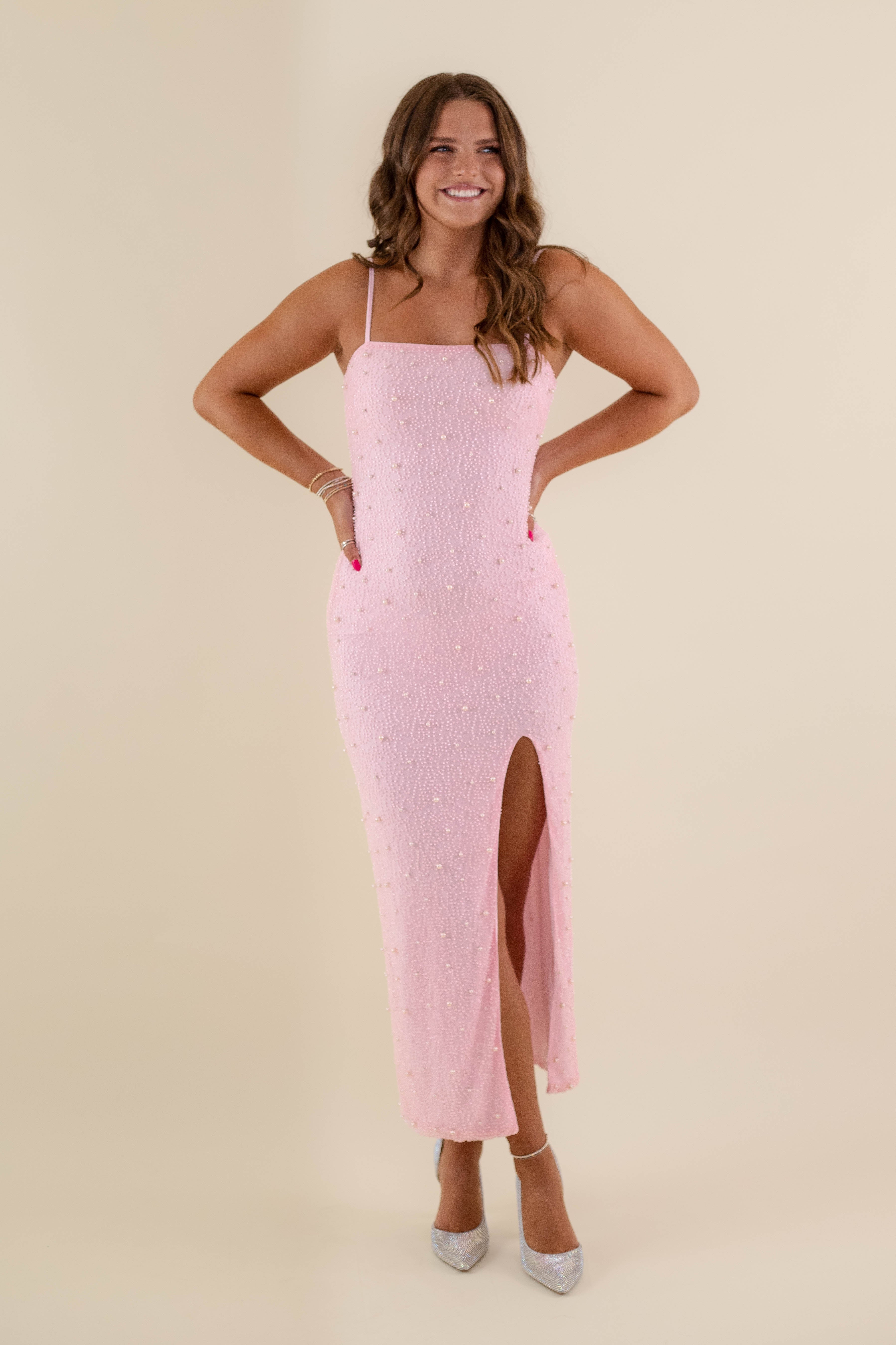 Wishes For You Pearl Maxi Dress