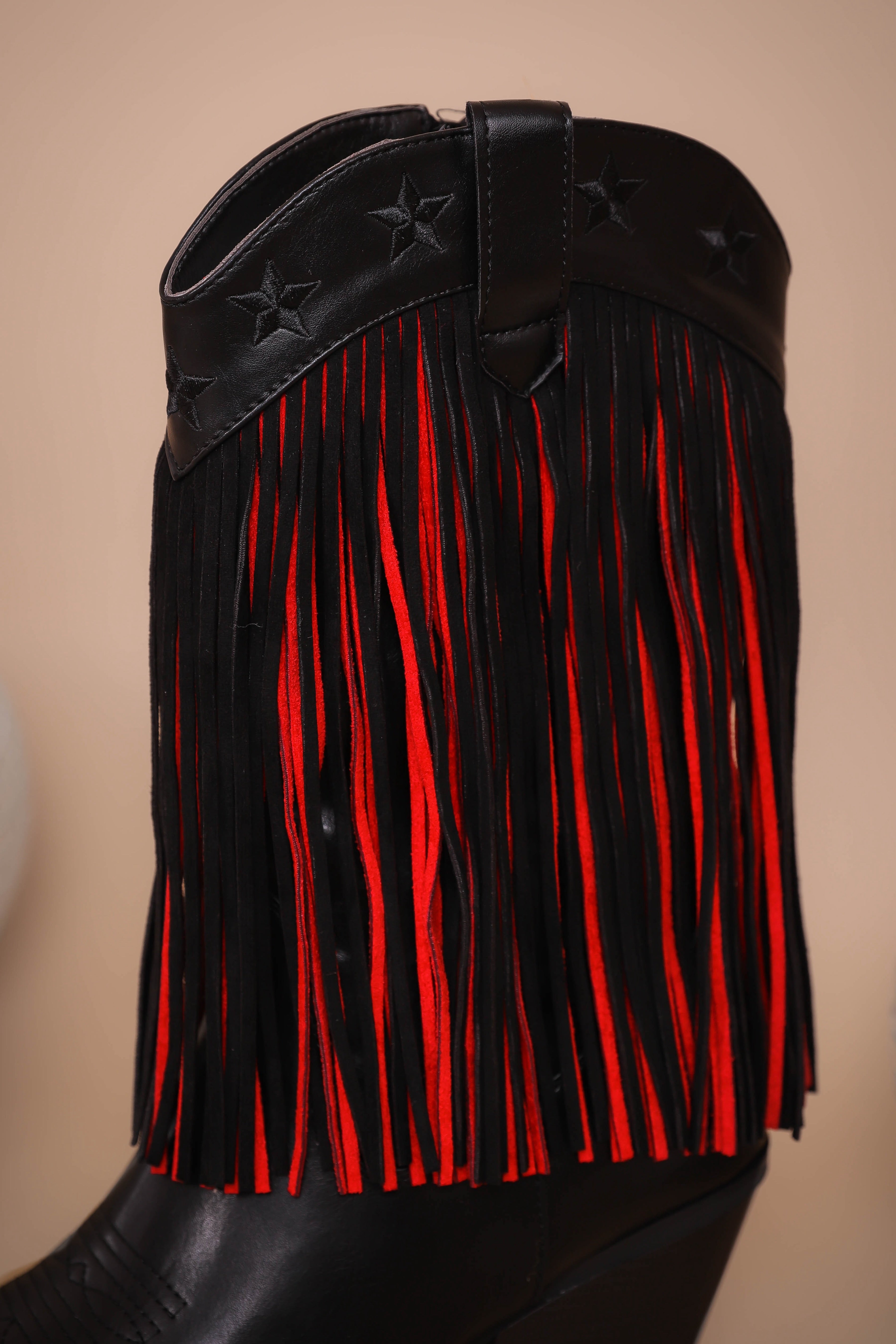 Megan Western Fringe Boots
