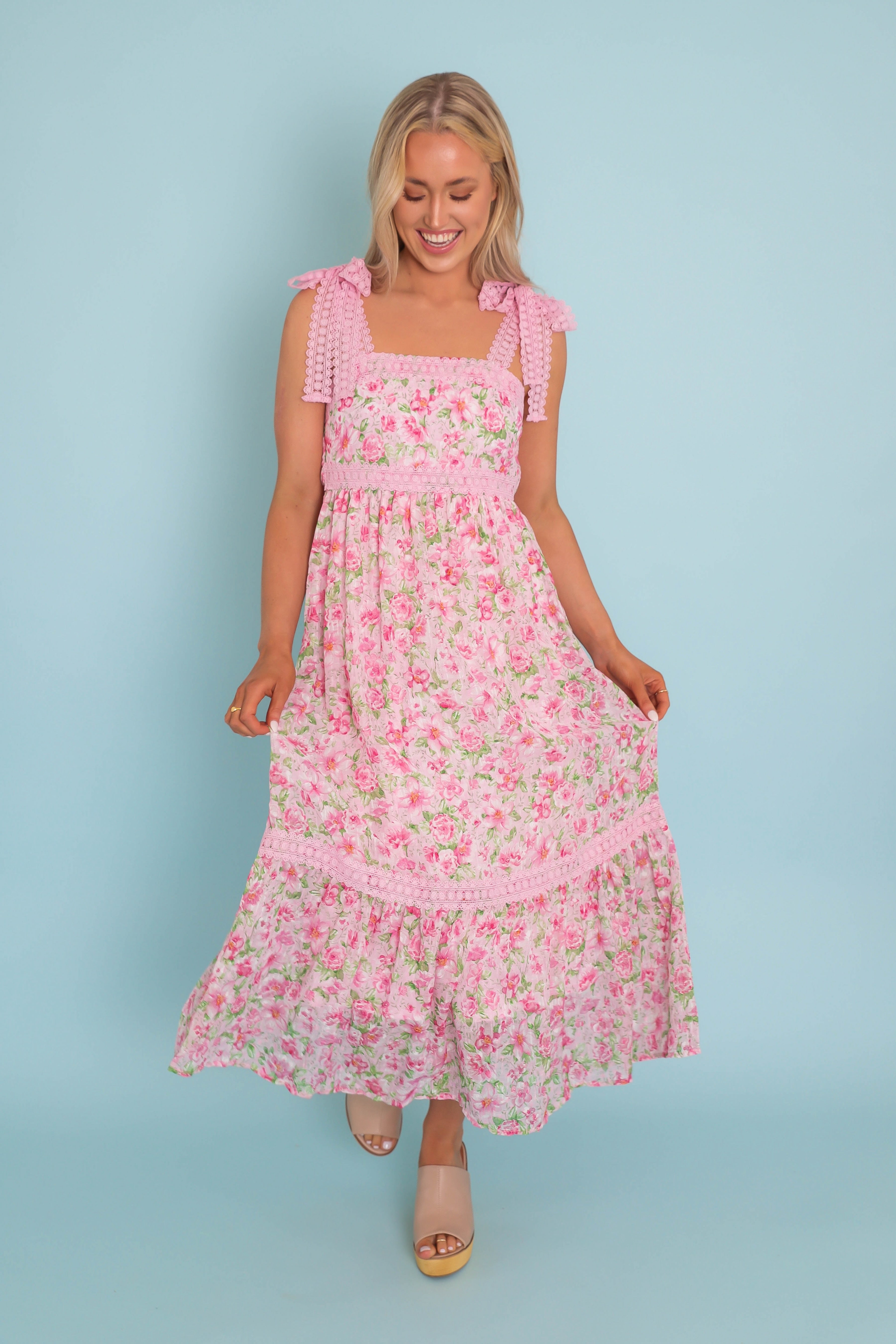 RESTOCK: Countryside of France Maxi Dress