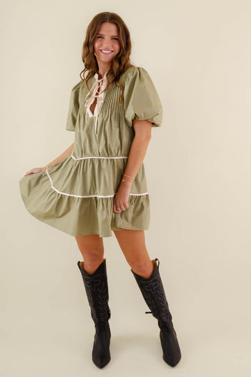 Falling Into Place Dress