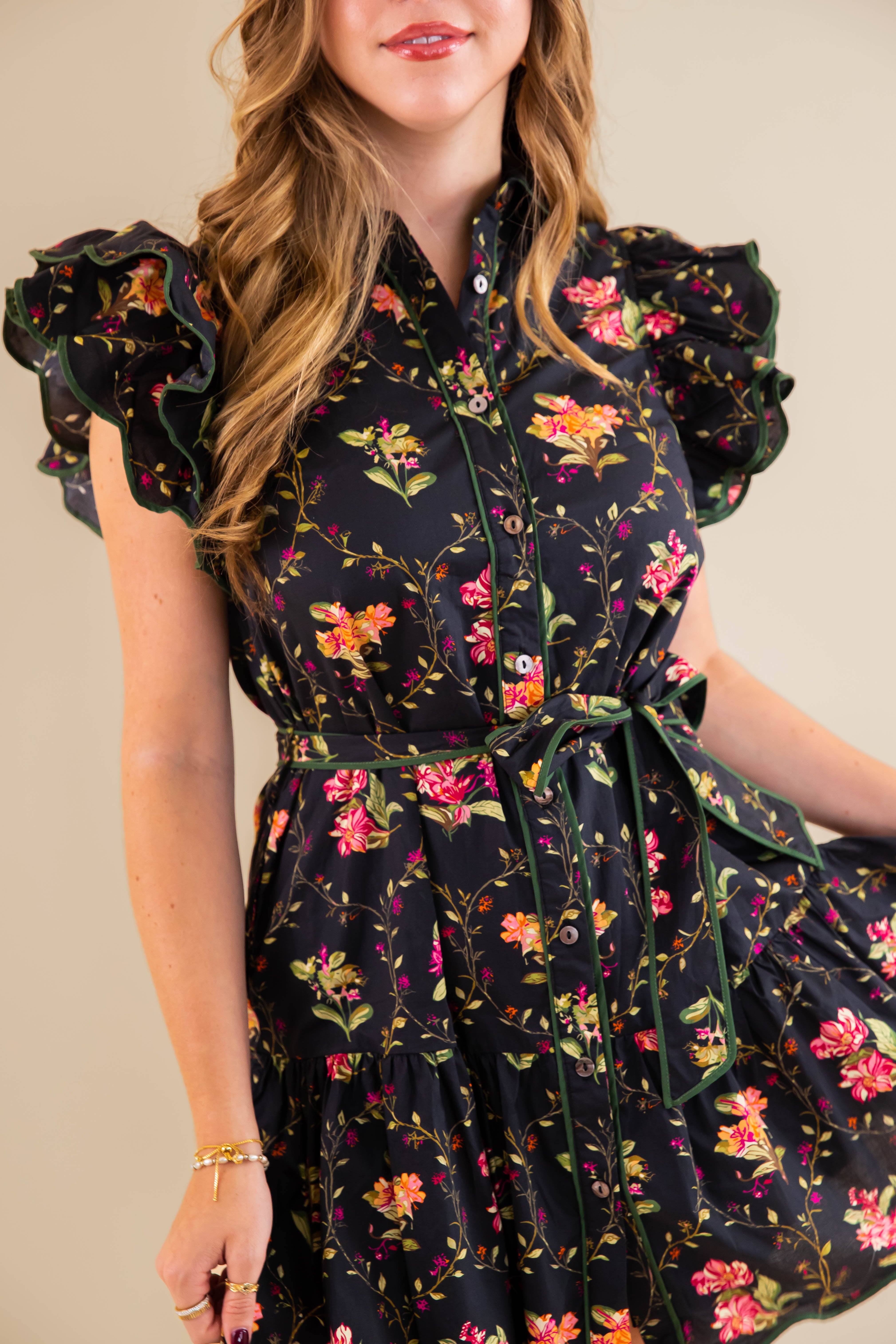 Before You Go Dress-Black