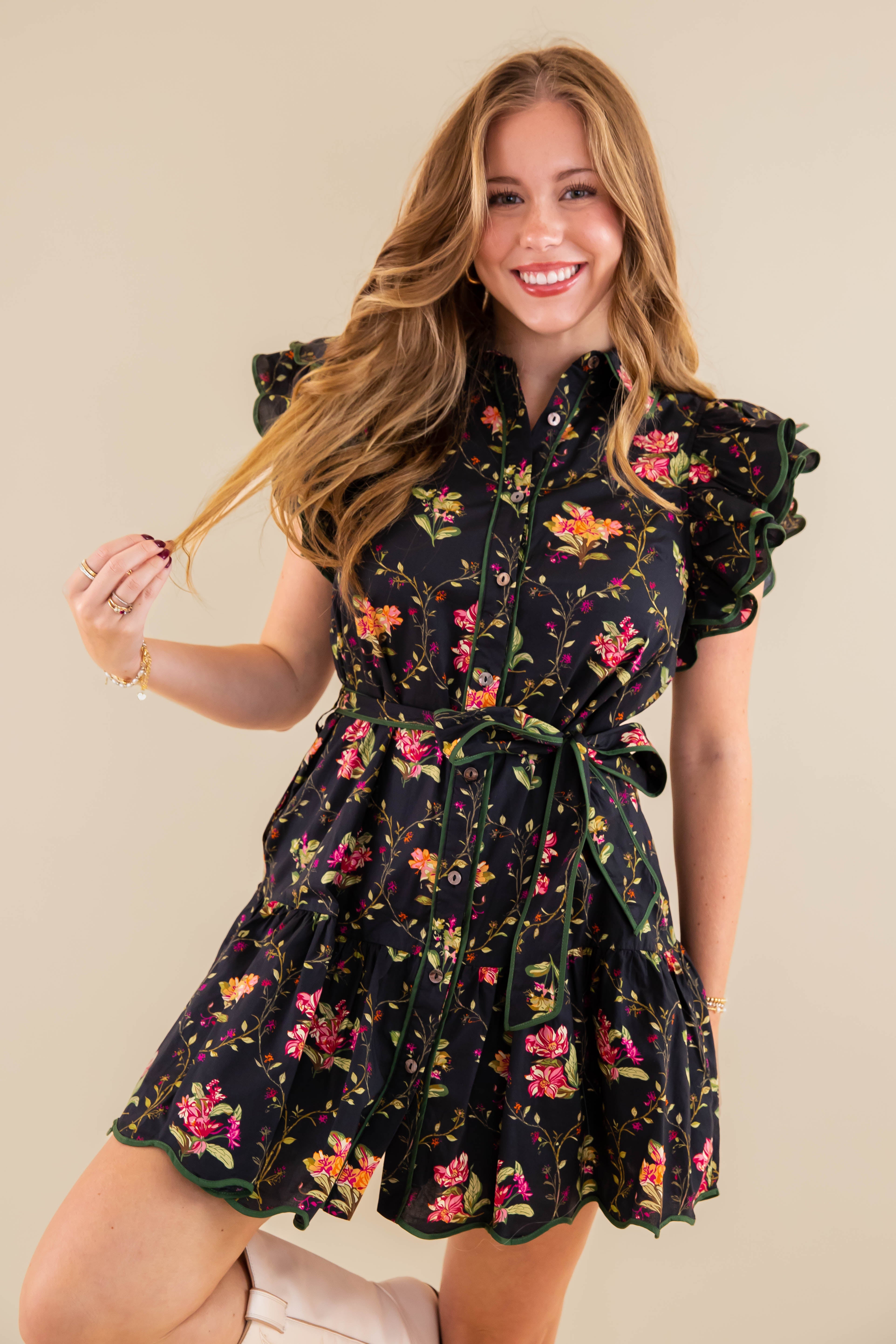 Before You Go Dress-Black