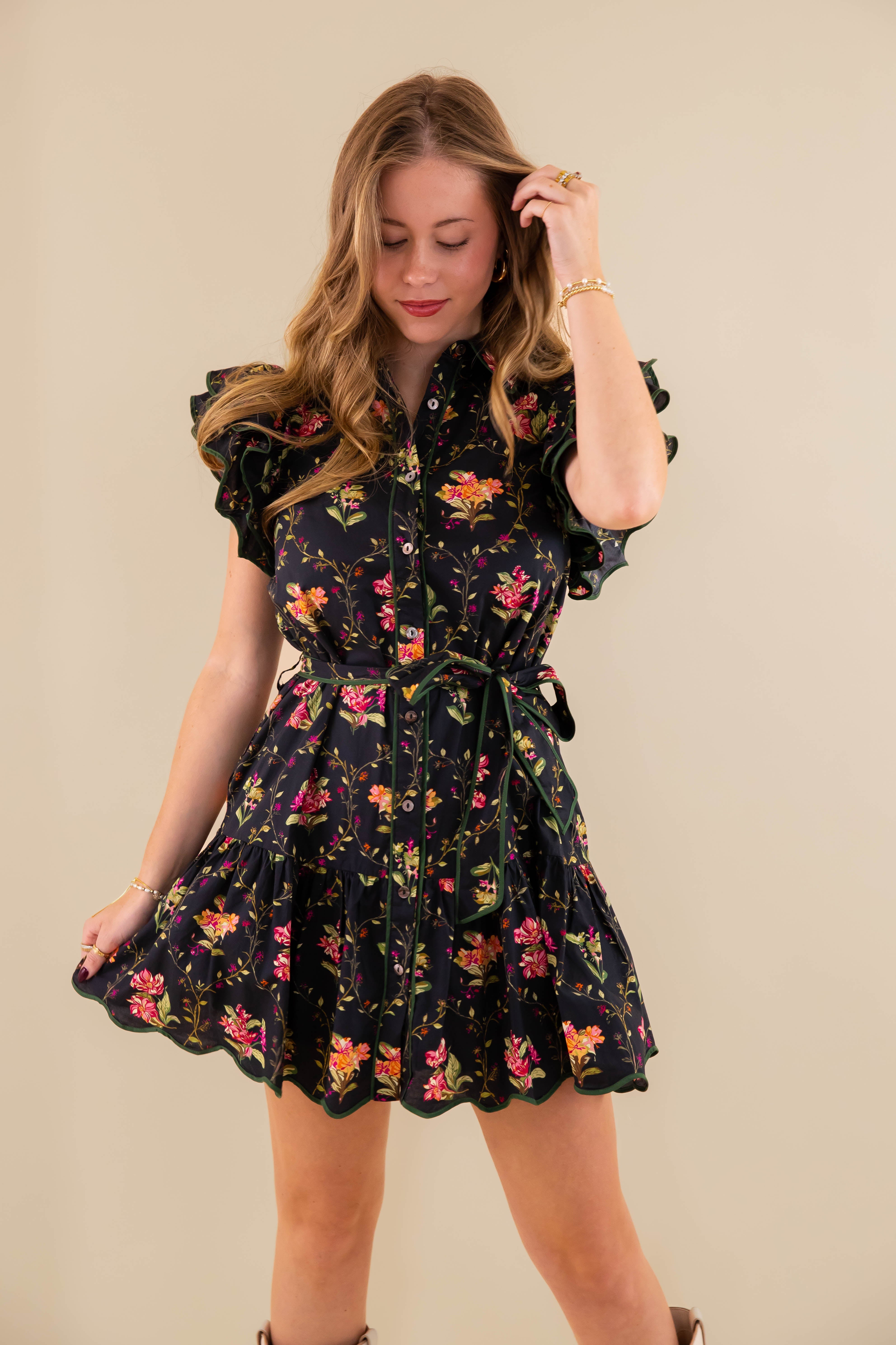 Before You Go Dress-Black