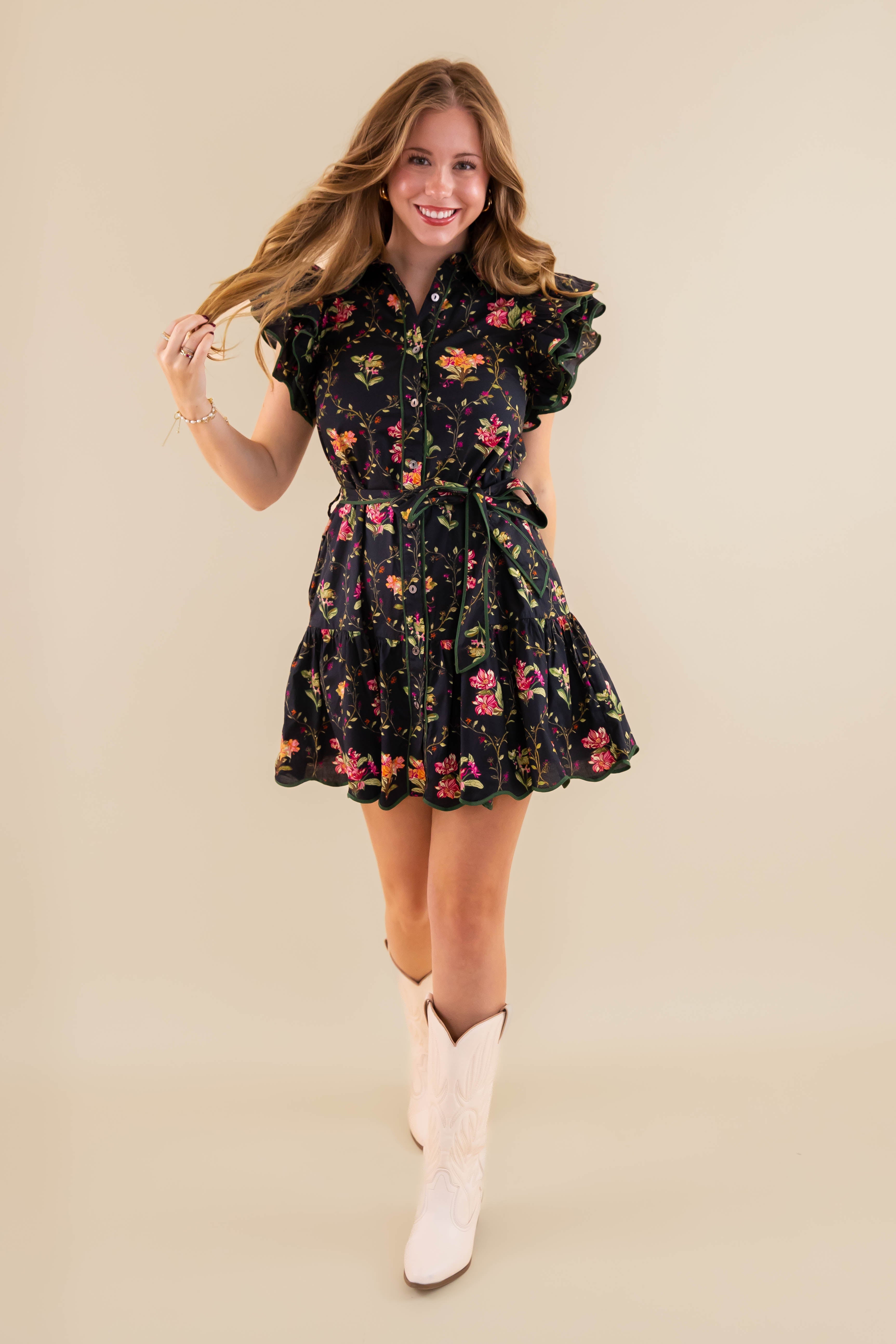 Before You Go Dress-Black