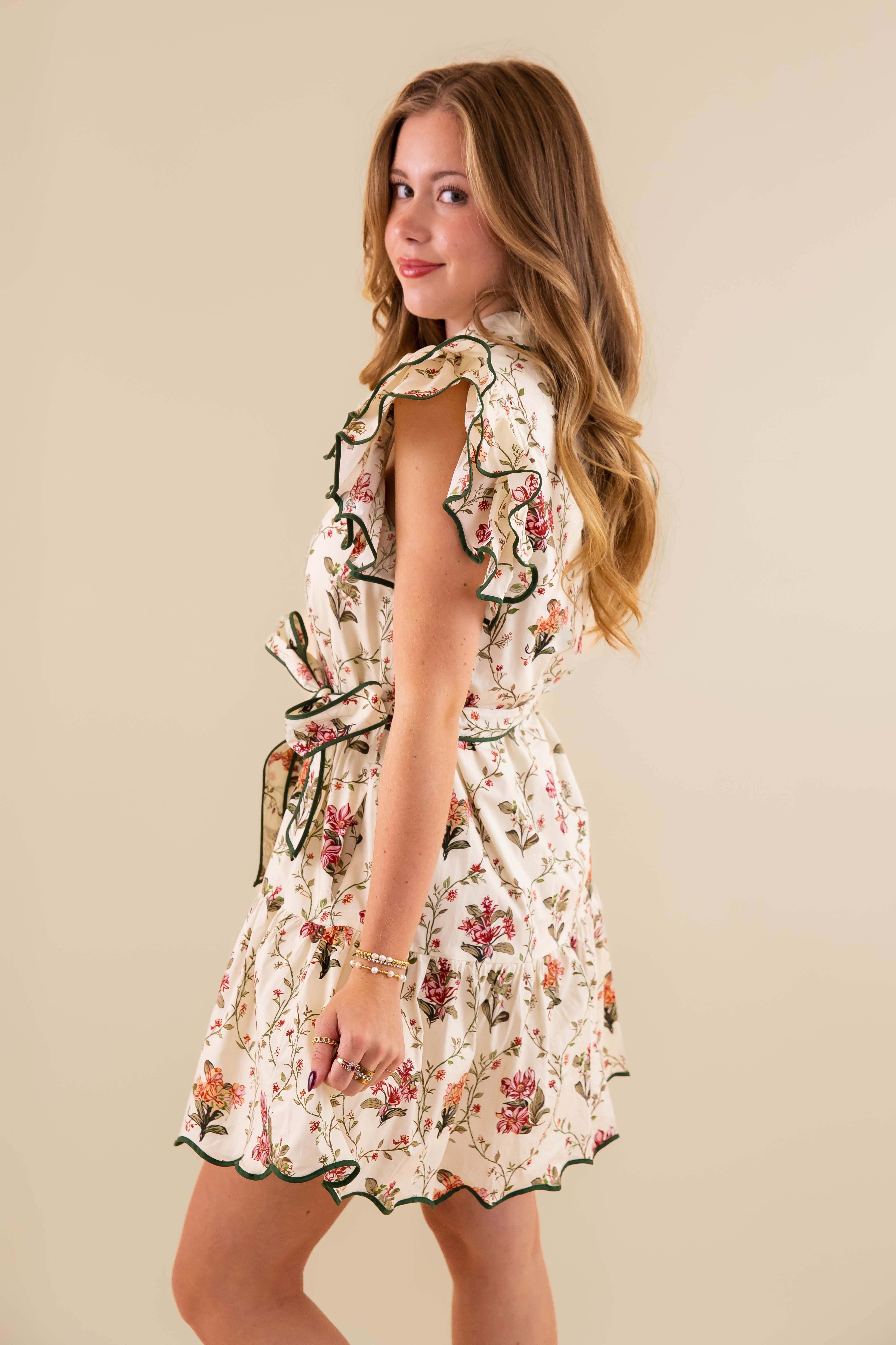 Before You Go Dress-Beige