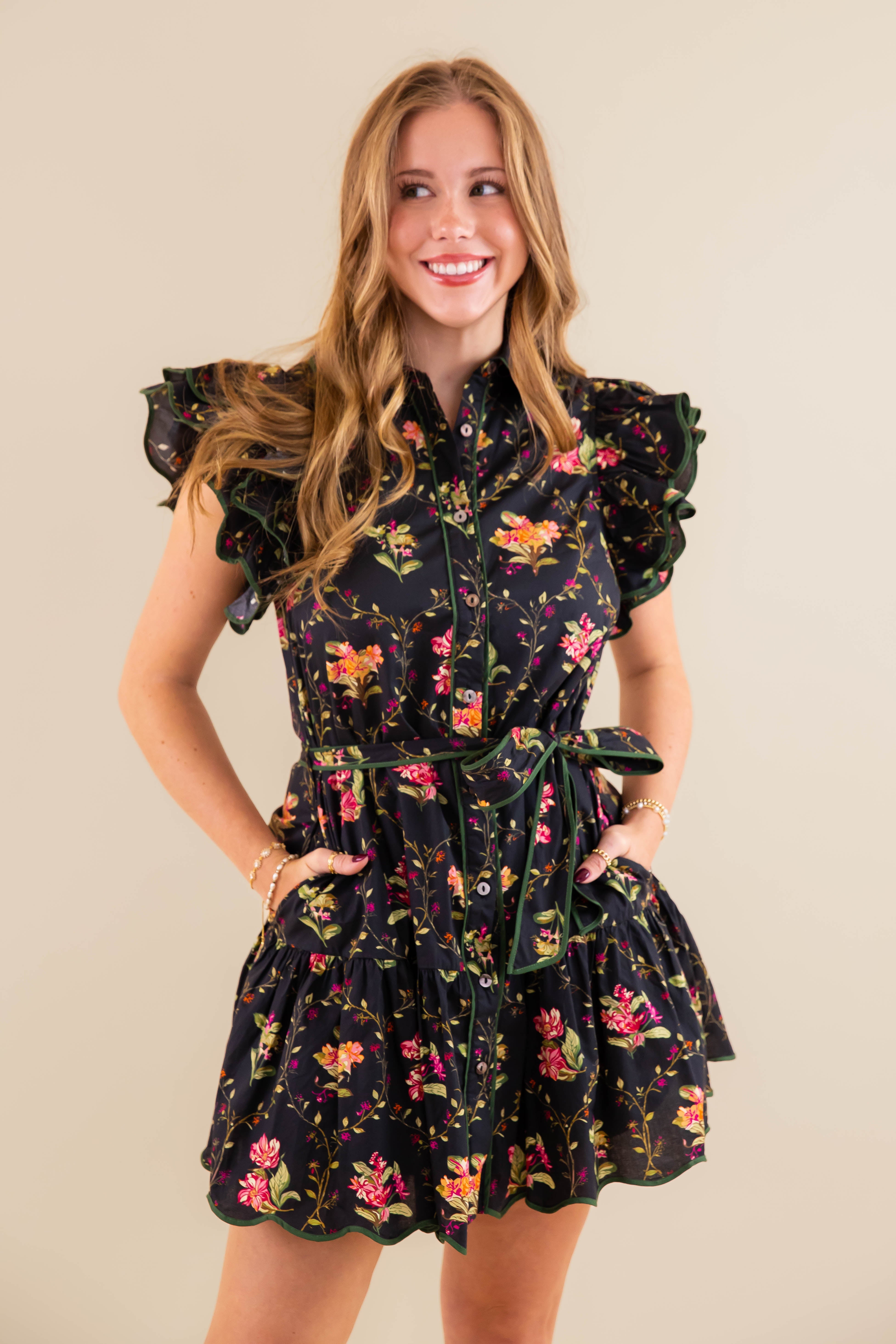 Before You Go Dress-Black