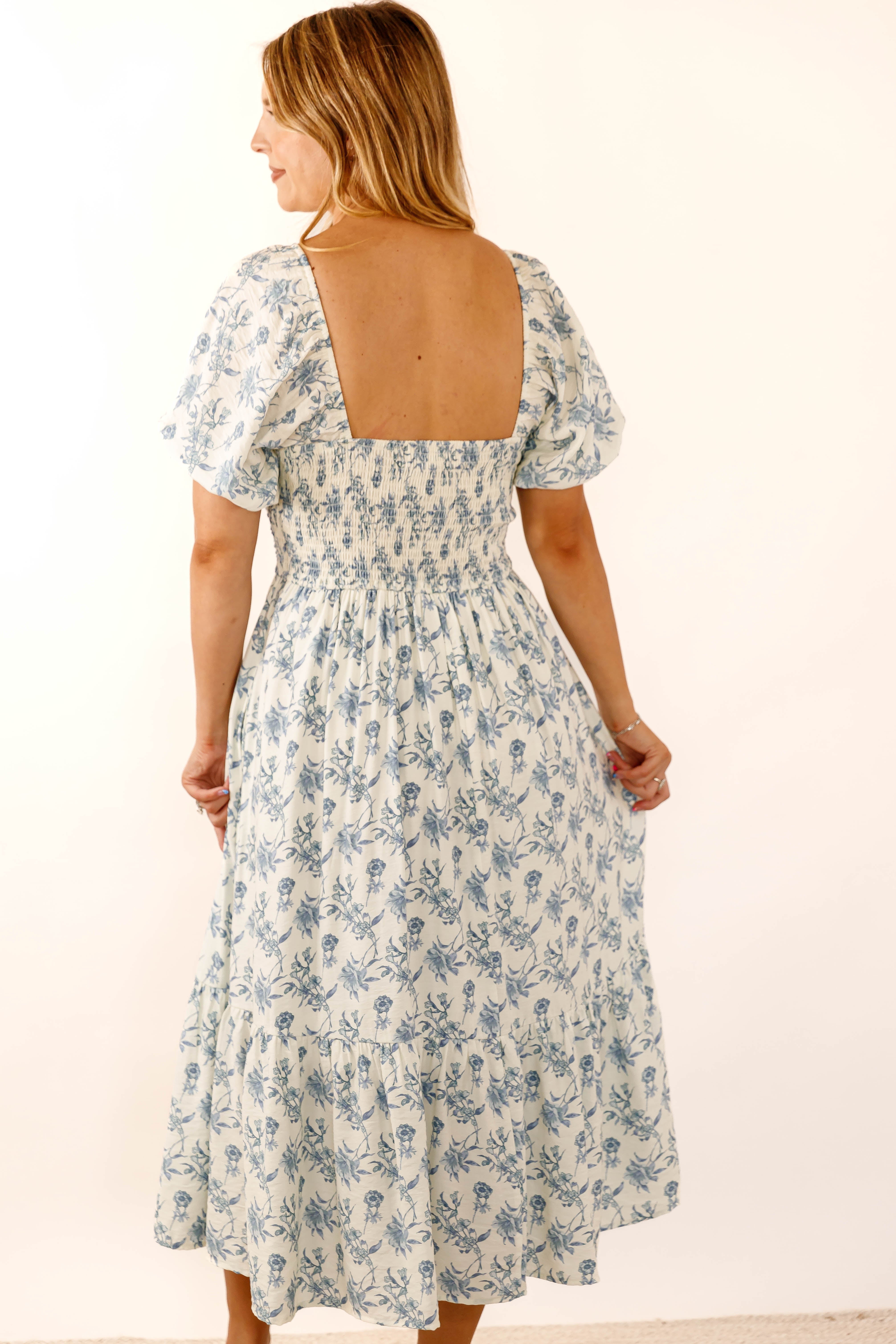 Always Close To Home Midi Dress
