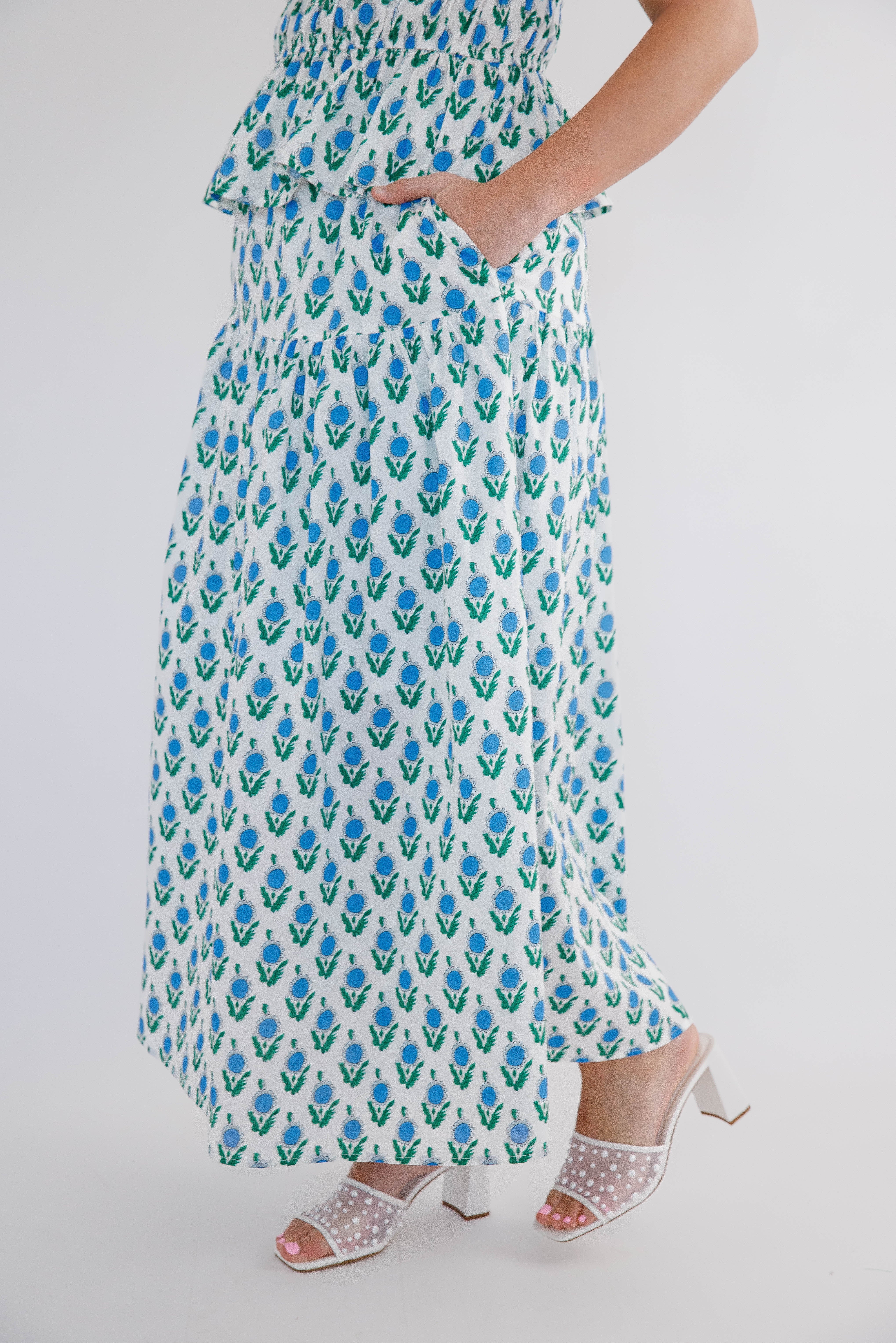 Notice A Difference Maxi Skirt