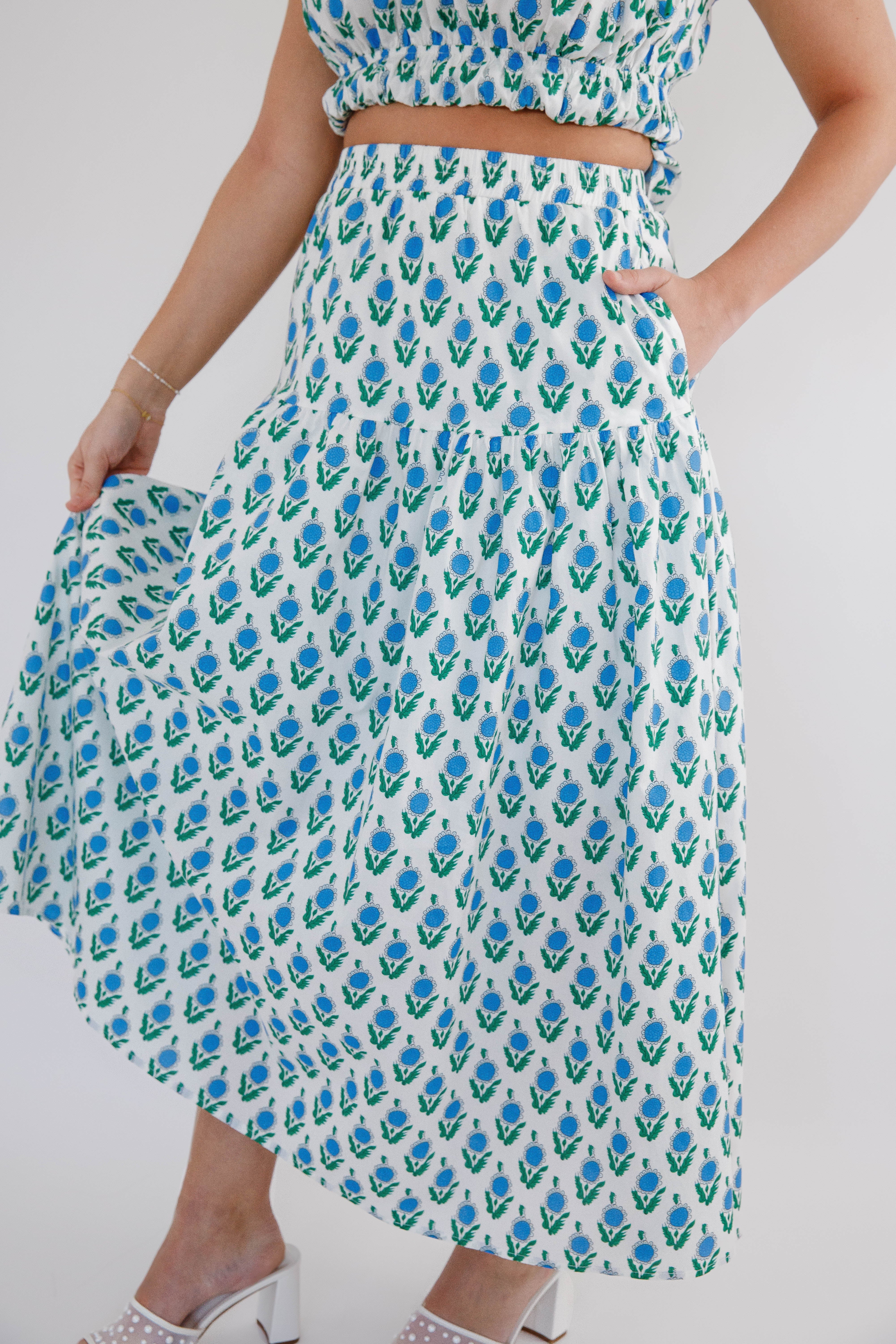 Notice A Difference Maxi Skirt