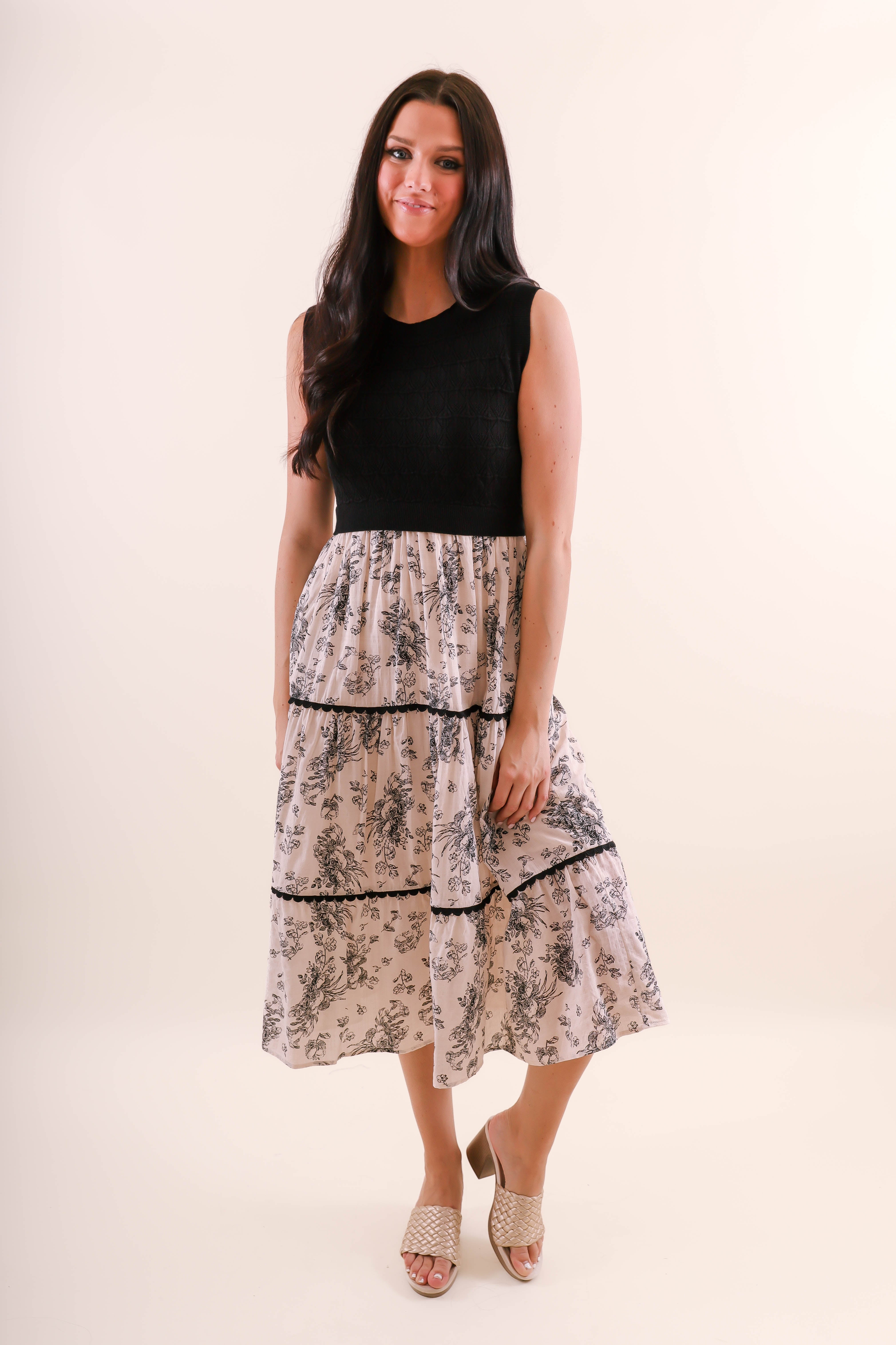RESTOCK: Traditional Values Midi Dress