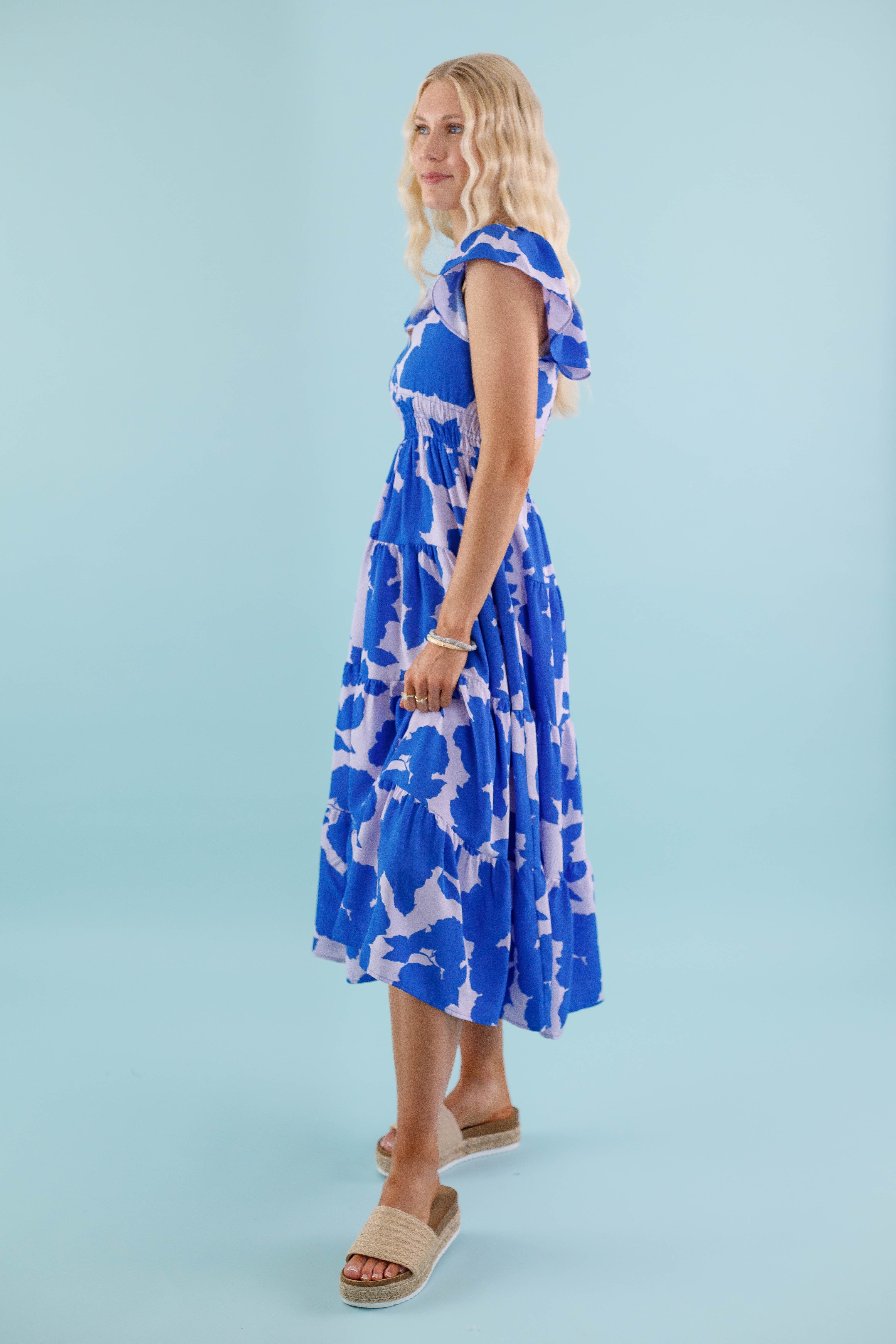 FINAL SALE: Dancing In The City Midi Dress