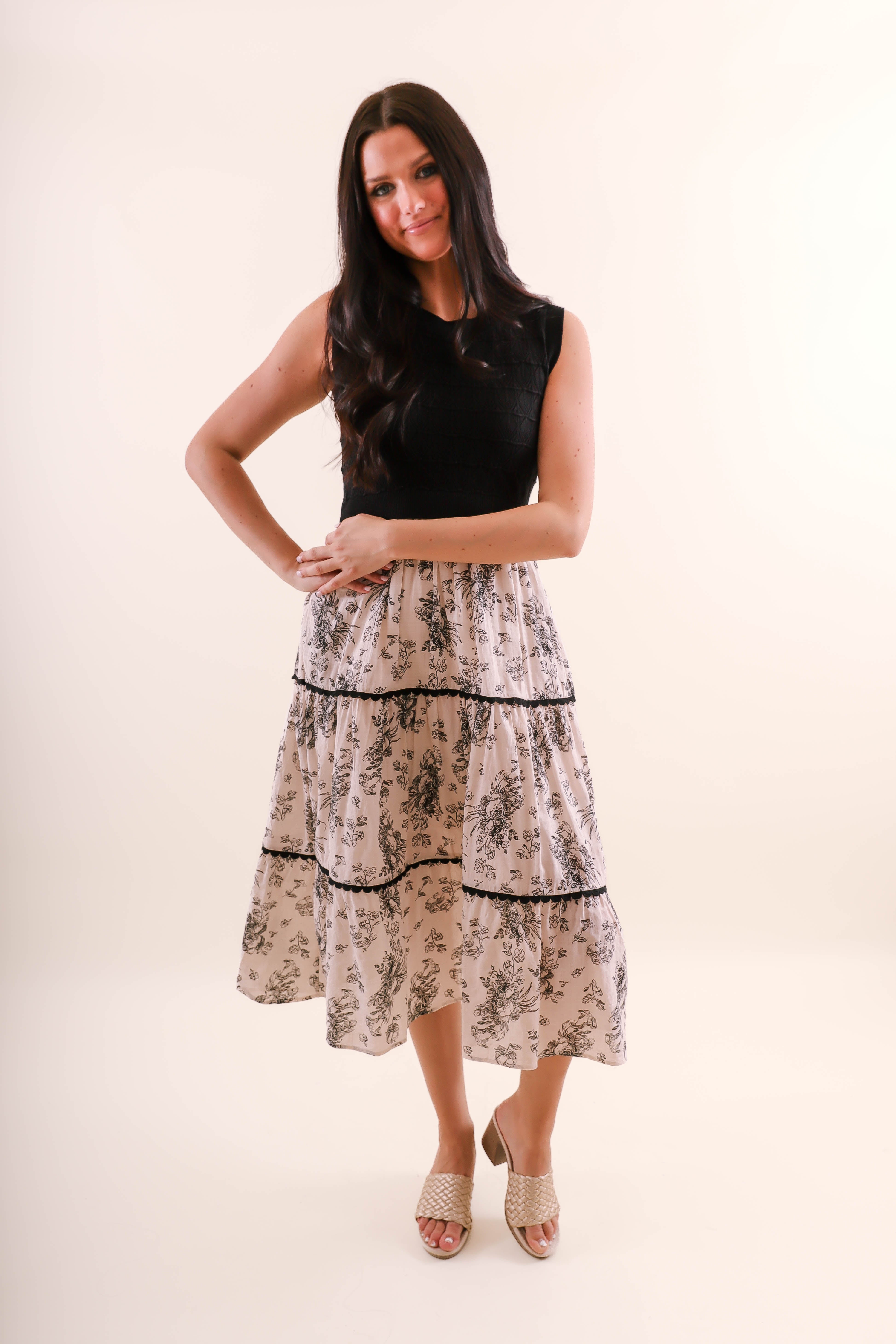 RESTOCK: Traditional Values Midi Dress