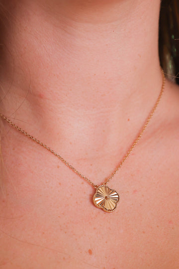 FINAL SALE: Living Glamorously Necklace-Gold