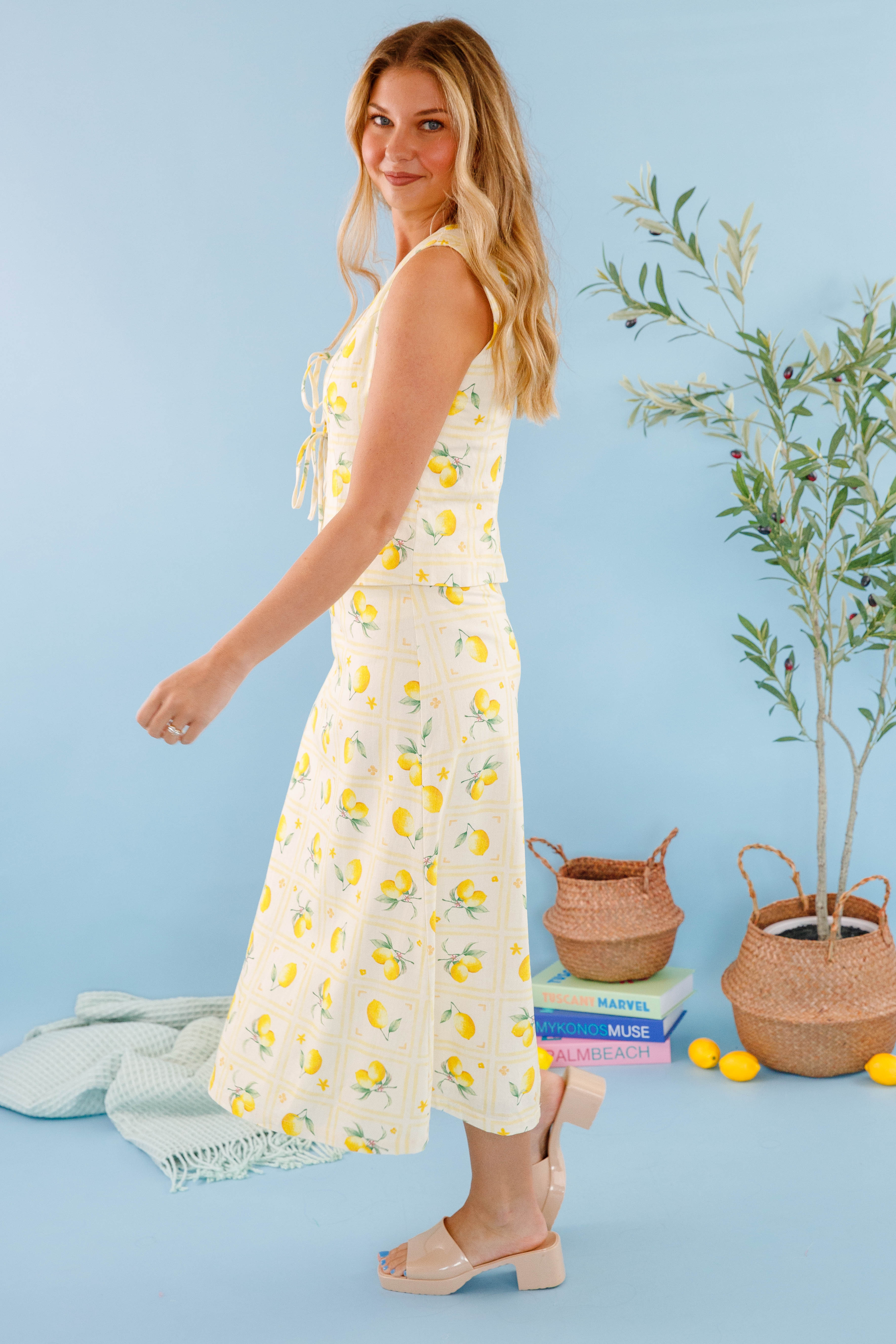 Feeling Alive Midi Skirt