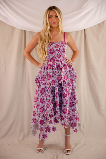 A Part Of The Crowd Midi Dress