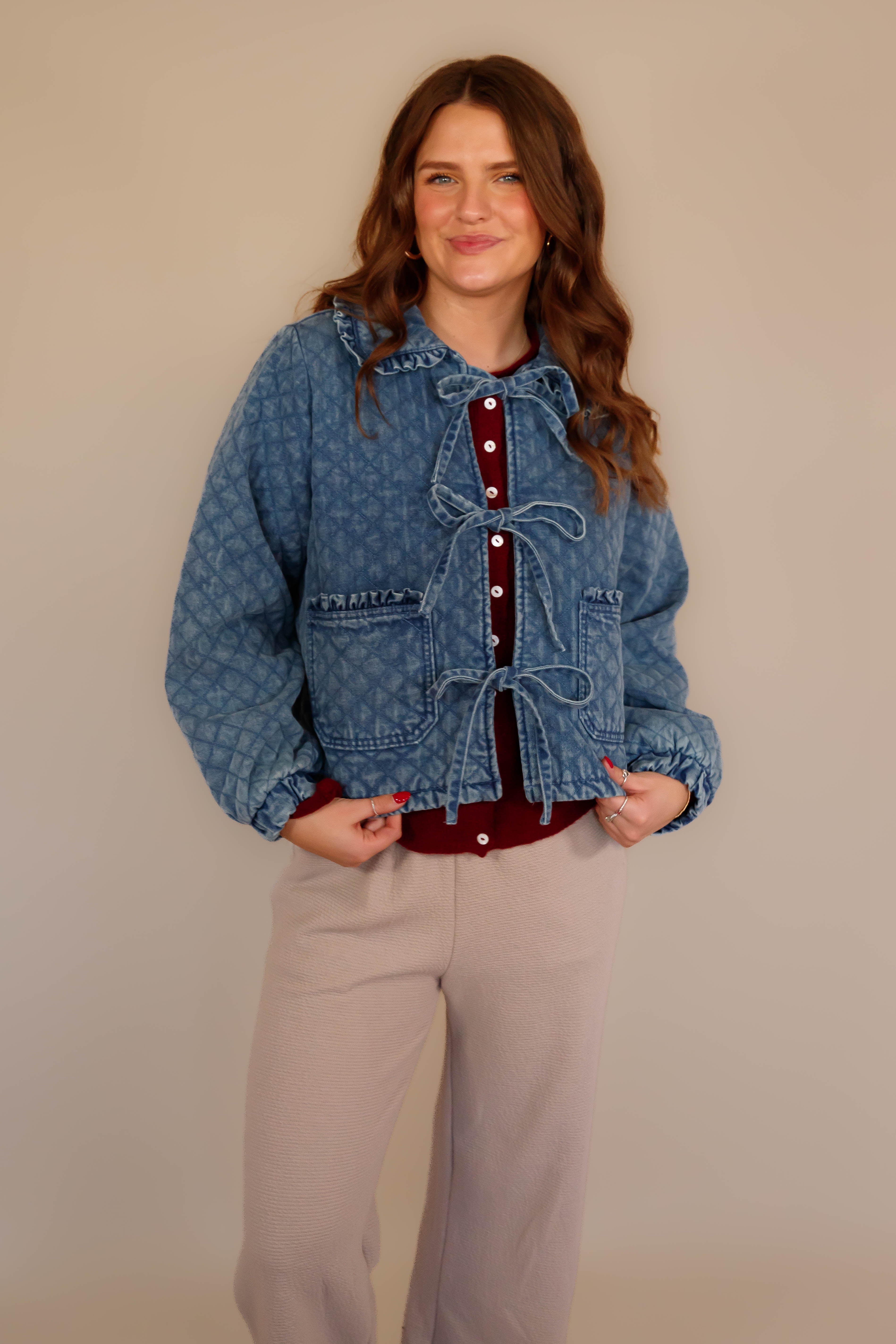 Capture The Moment Denim Coat