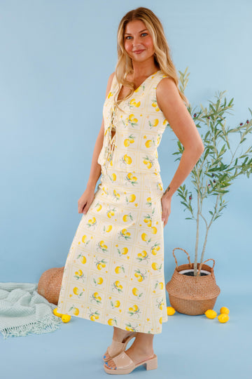 Feeling Alive Midi Skirt