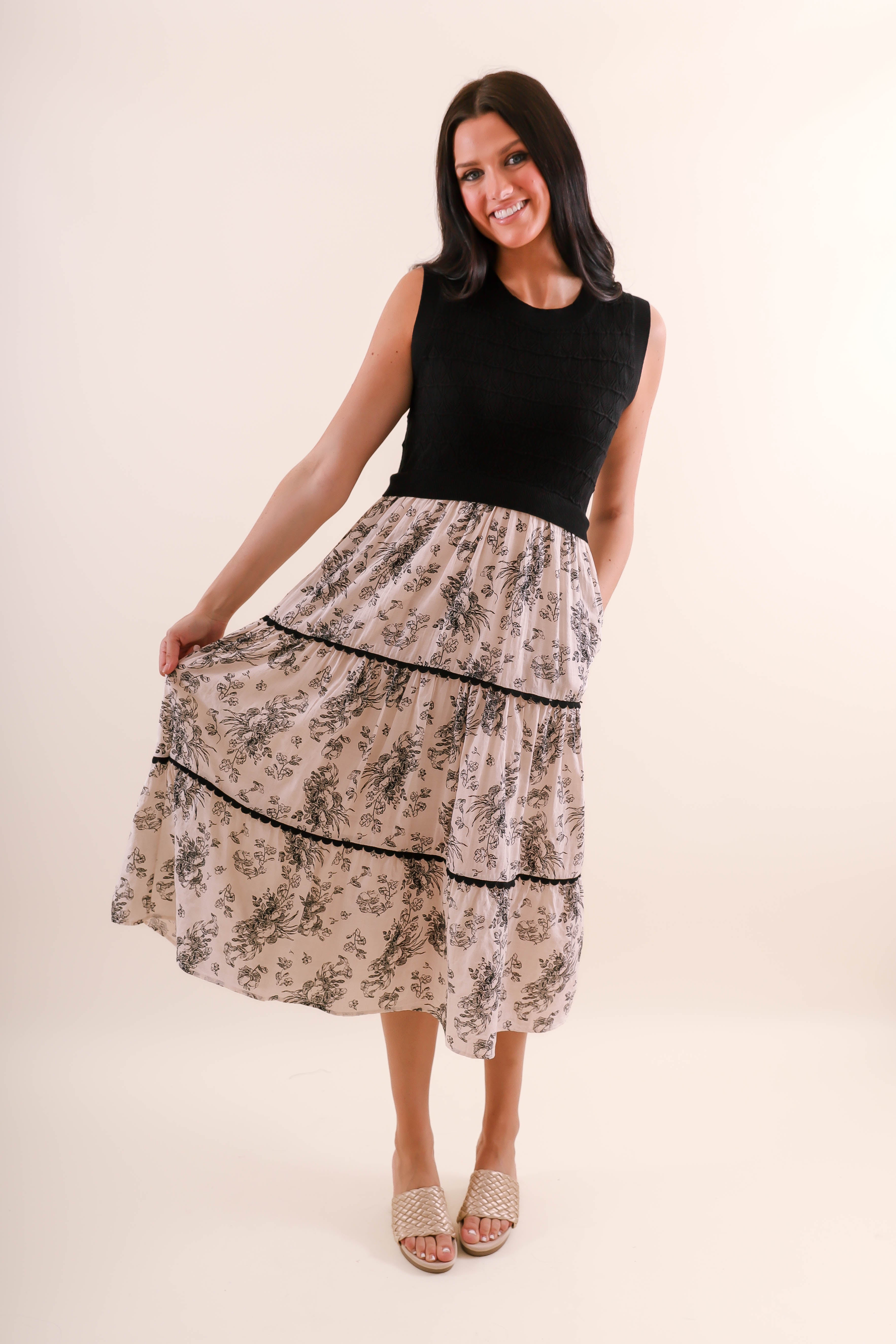 RESTOCK: Traditional Values Midi Dress