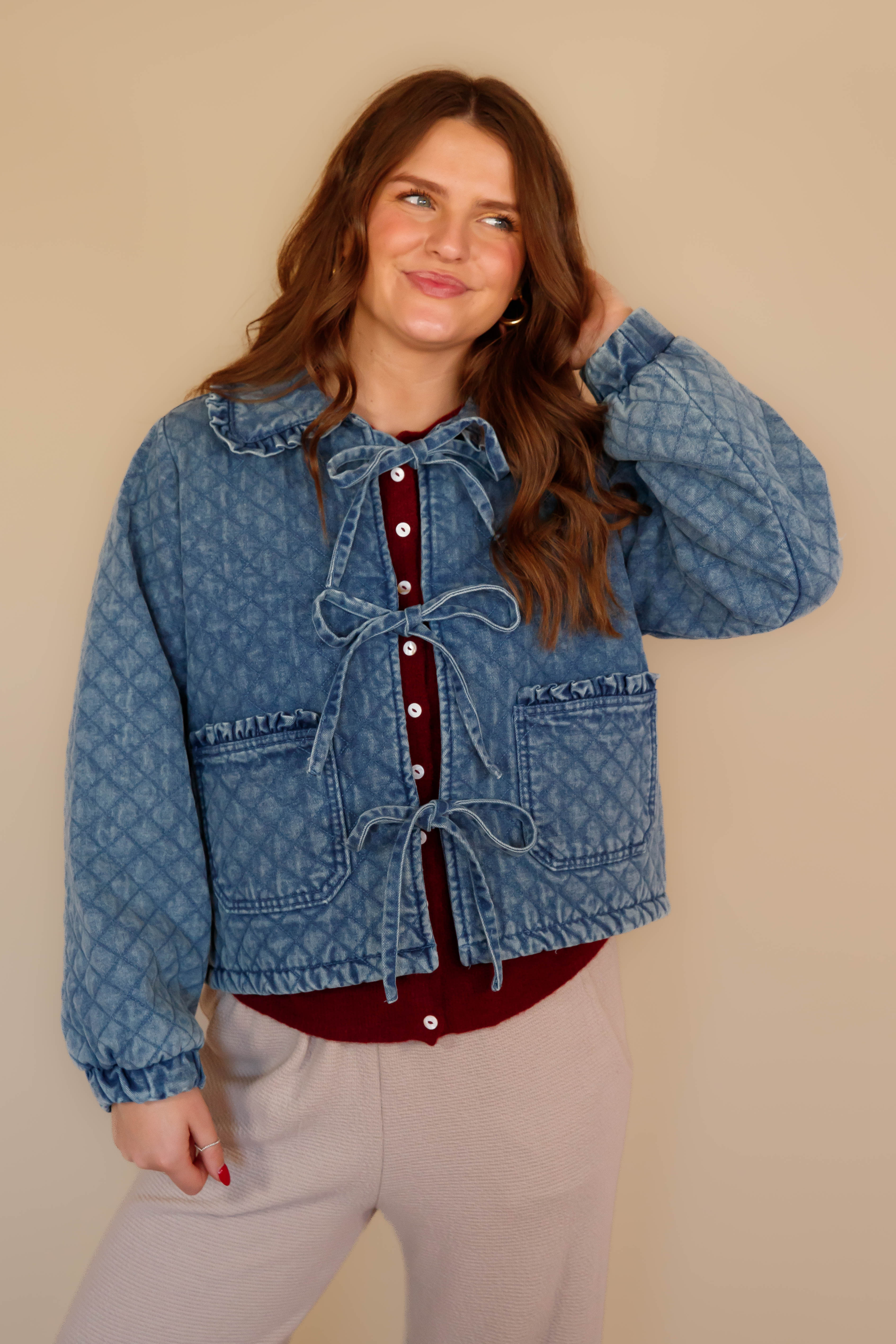 Capture The Moment Denim Coat