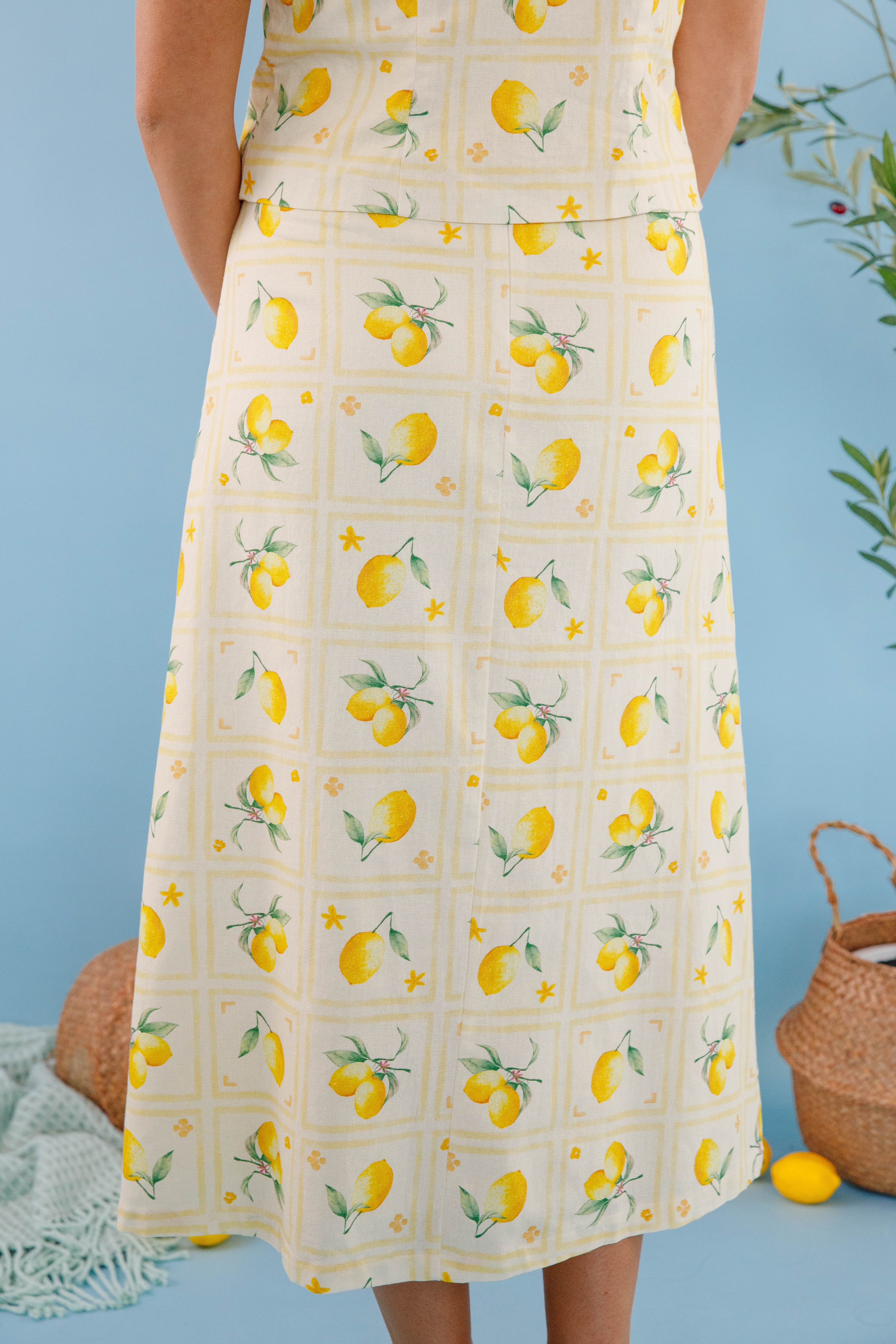 Feeling Alive Midi Skirt