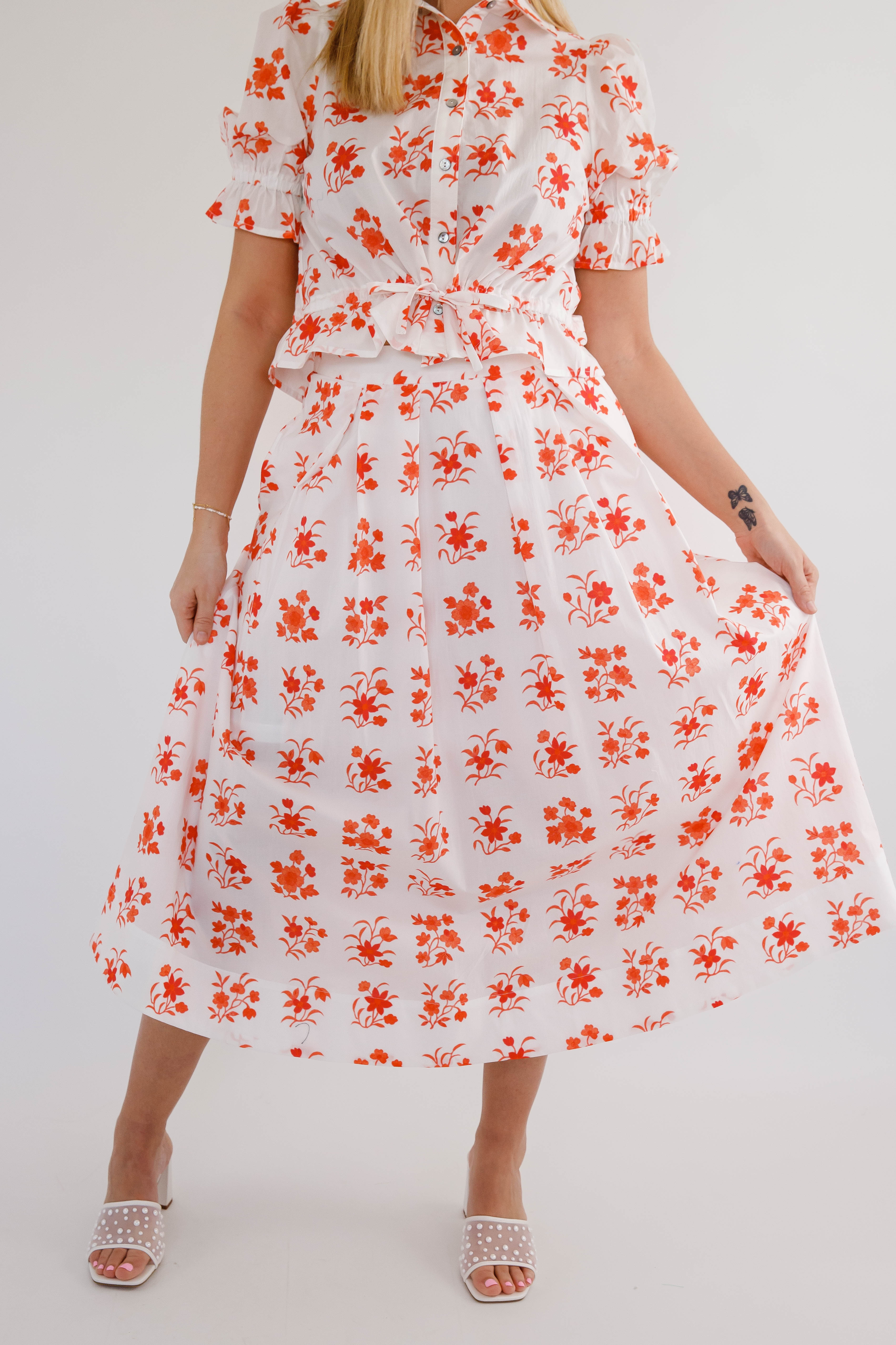 In The Beginning Midi Skirt