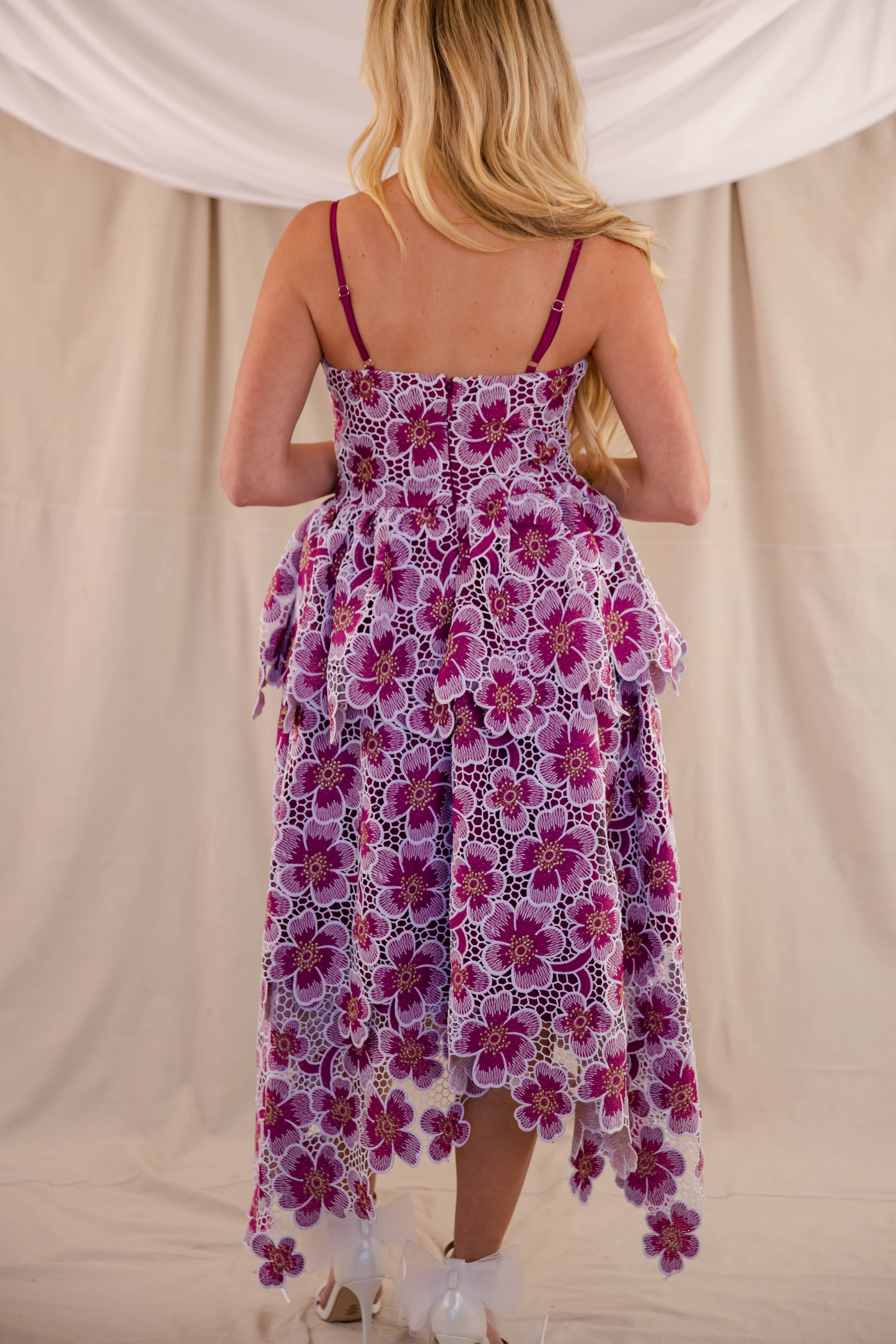 A Part Of The Crowd Midi Dress