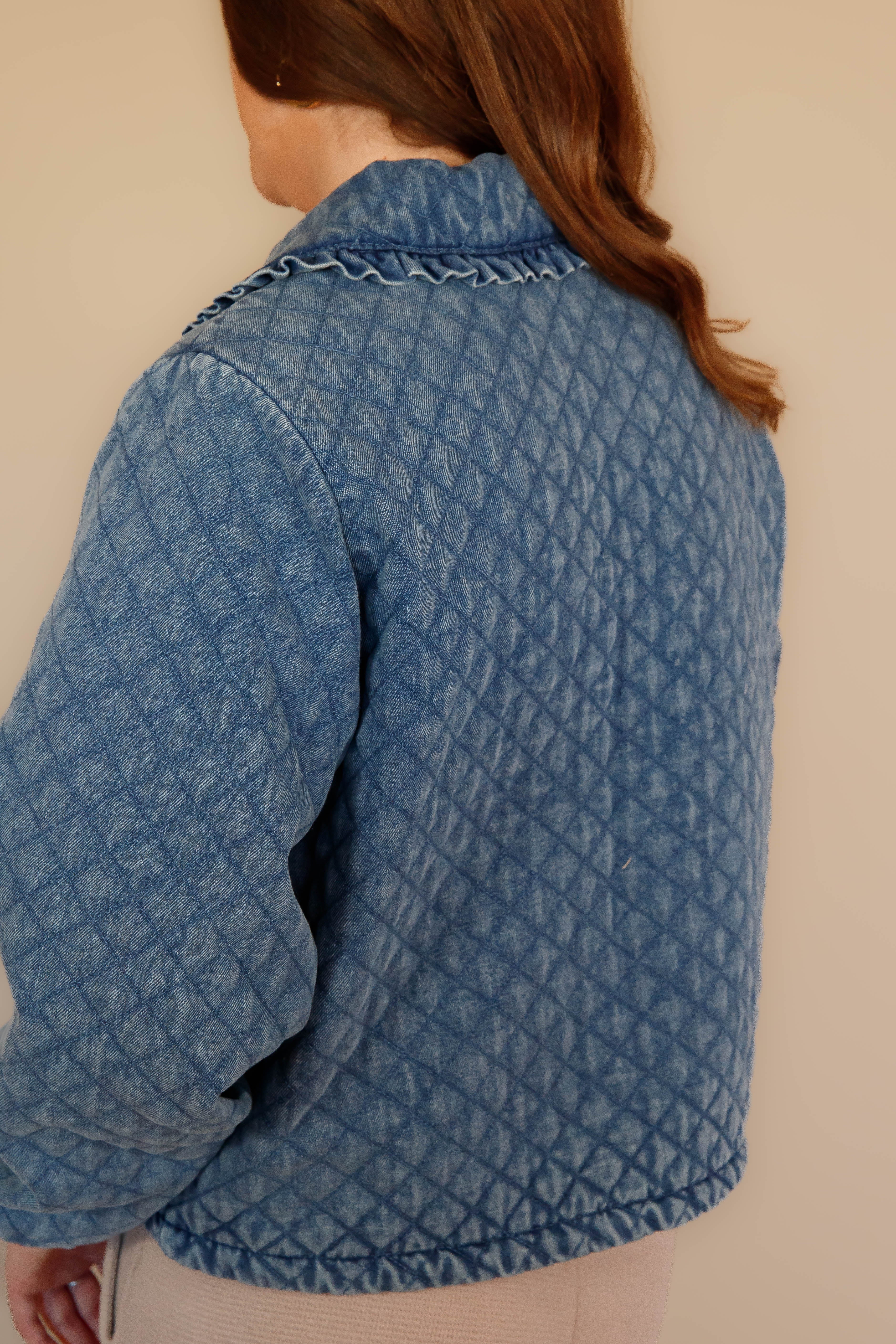 Capture The Moment Denim Coat