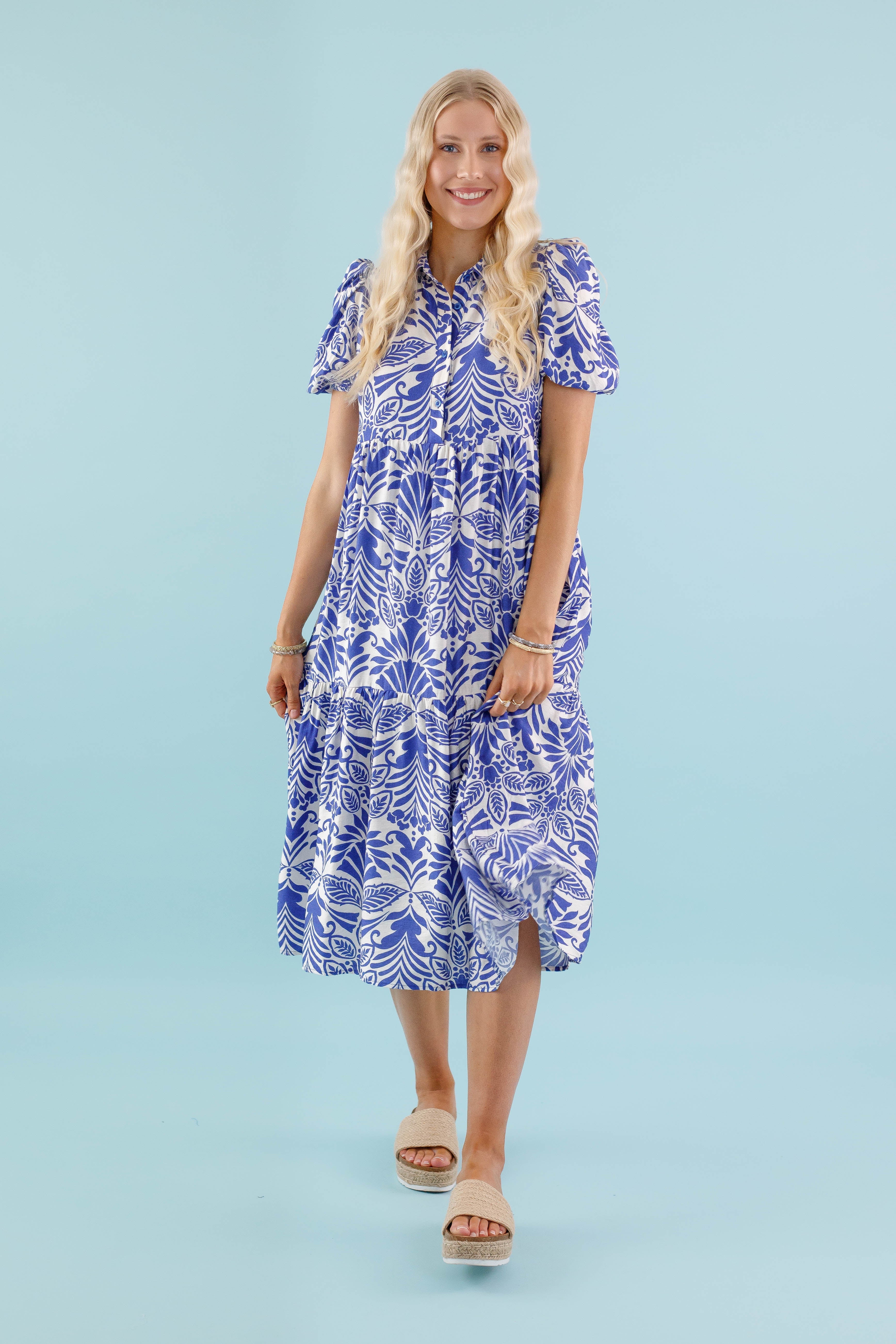 FINAL SALE: Starting The Day Midi Dress