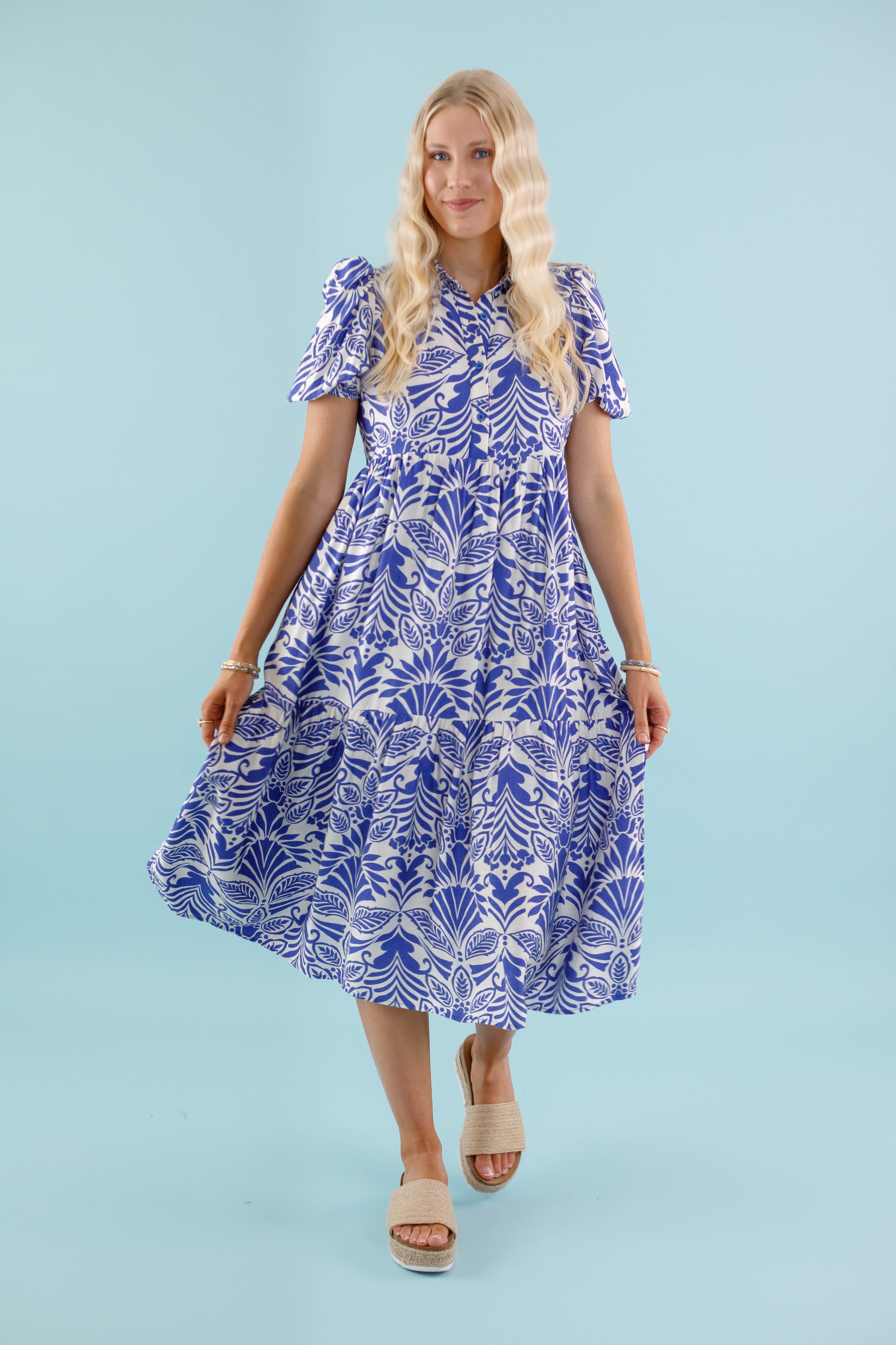 FINAL SALE: Starting The Day Midi Dress
