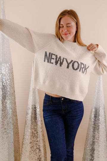 FINAL SALE: The Big City Sweater-New York