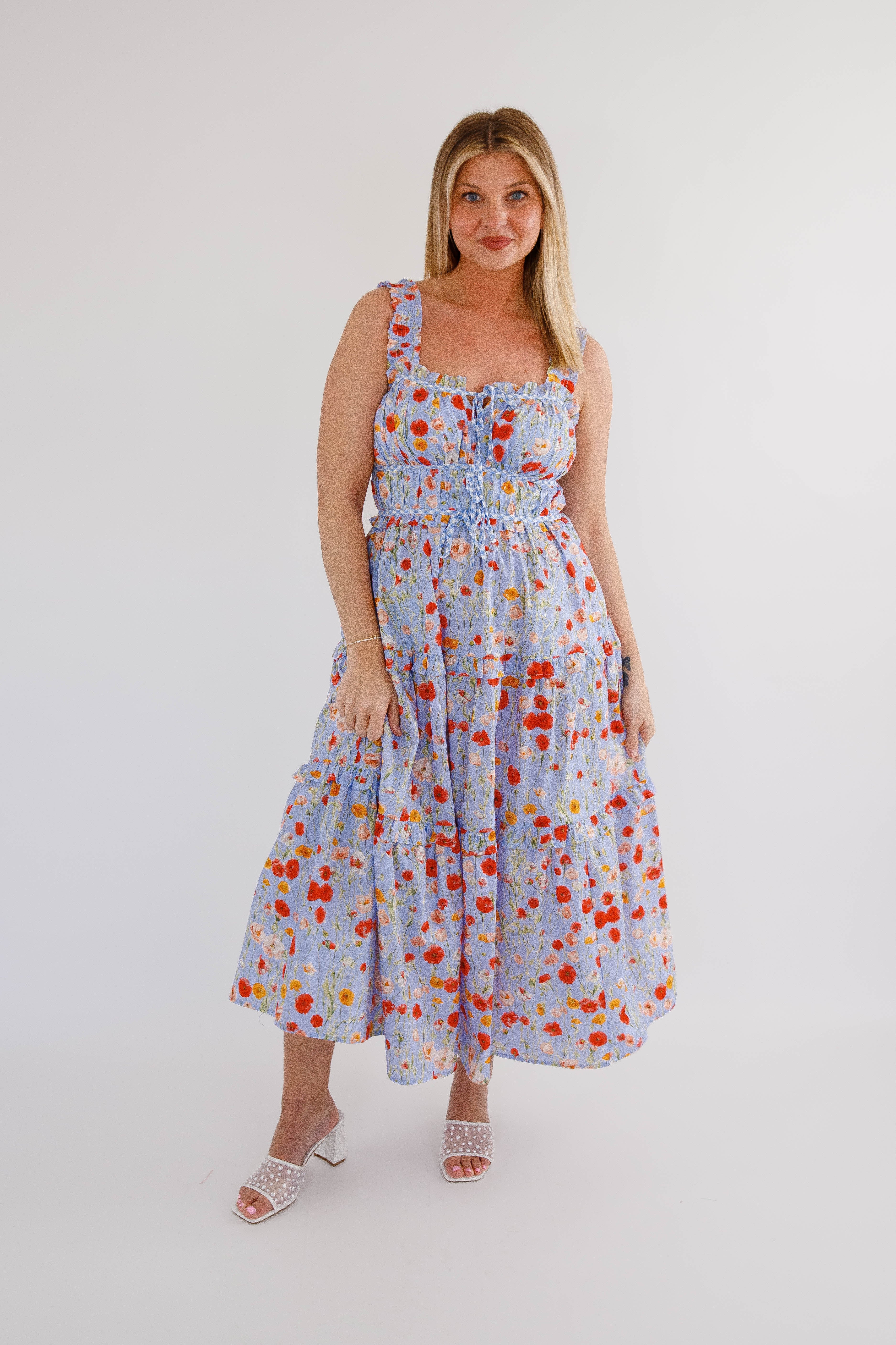 A Spring Invitation Midi Dress