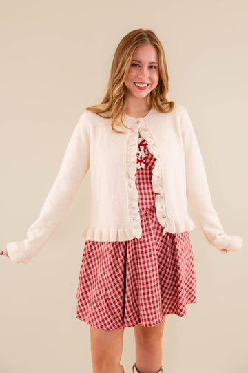 The Sweeter Side Cardigan-Ivory