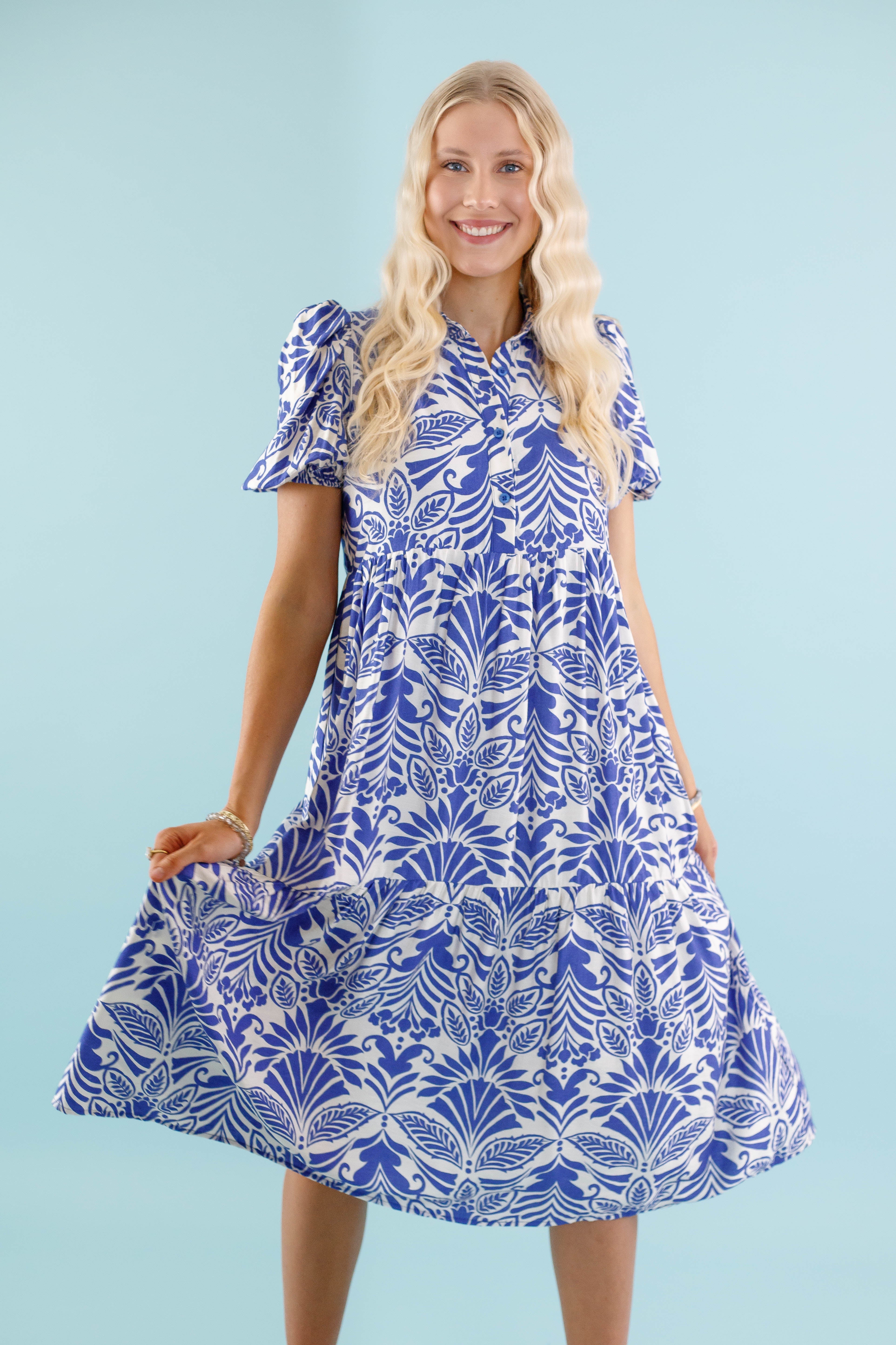 FINAL SALE: Starting The Day Midi Dress