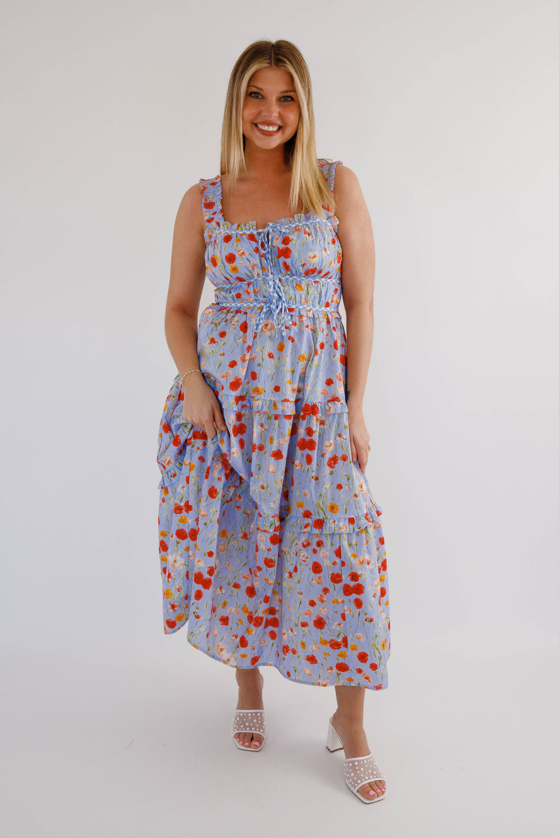 A Spring Invitation Midi Dress